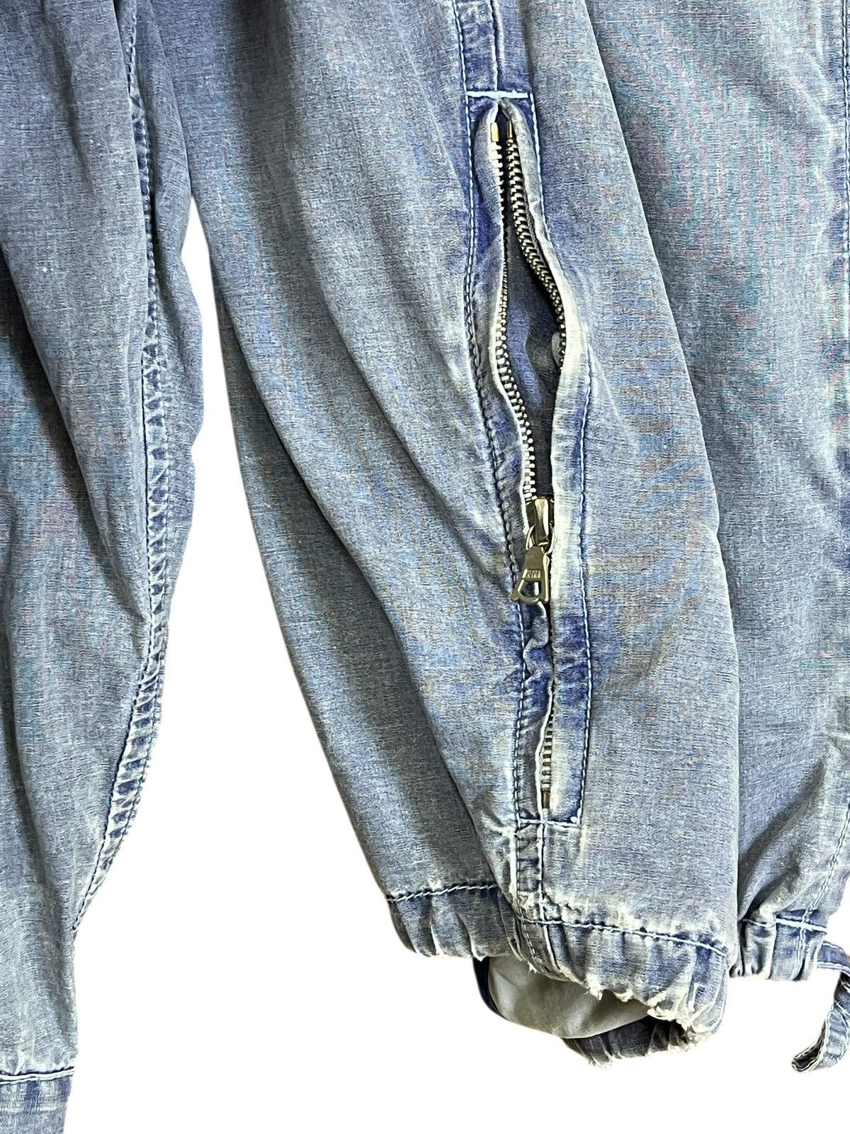 Nigel Cabourn Vintage 90s NIGEL CABOURN riri zipper distressed jacket Size US L / EU 52-54 / 3 - 9 Thumbnail