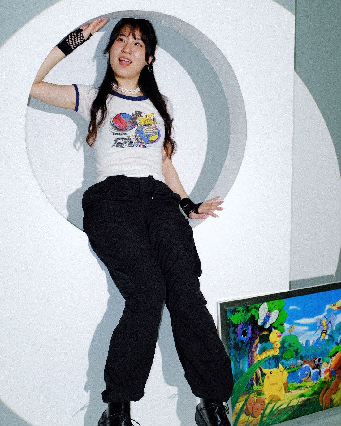 Anime × Japanese Brand × Pokemon RARE POKEMON XY VINTAGE RINGER TEE Size S / US 4 / IT 40 - 3 Thumbnail
