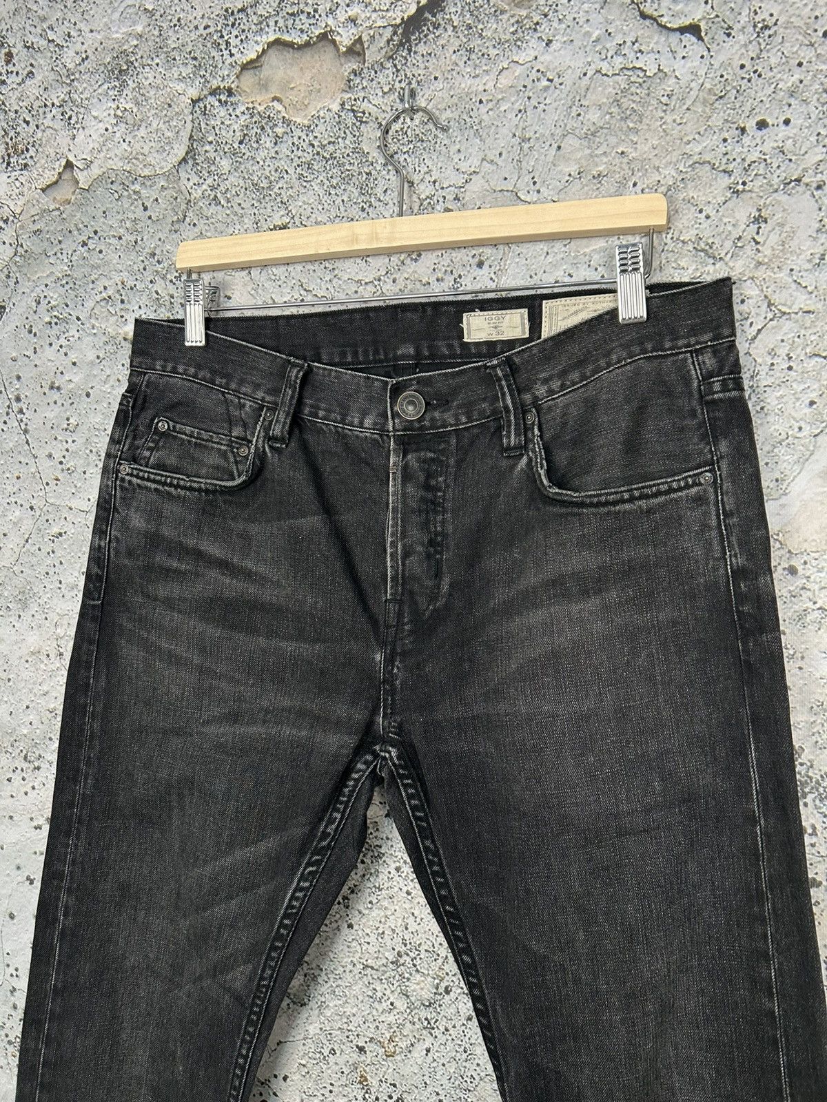 Allsaints Allsaints Iggy Washed Black Denim Pants Jeans Grunge Rock Size US 32 / EU 48 - 4 Thumbnail