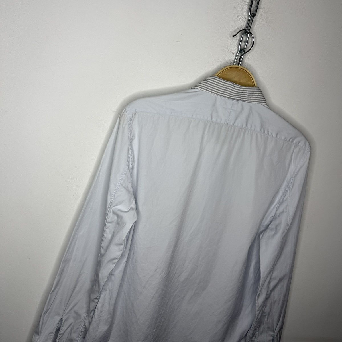 Louis Vuitton Louis Vuitton Classic Luxury Light Blue Shirt Size US M / EU 48-50 / 2 - 10 Thumbnail