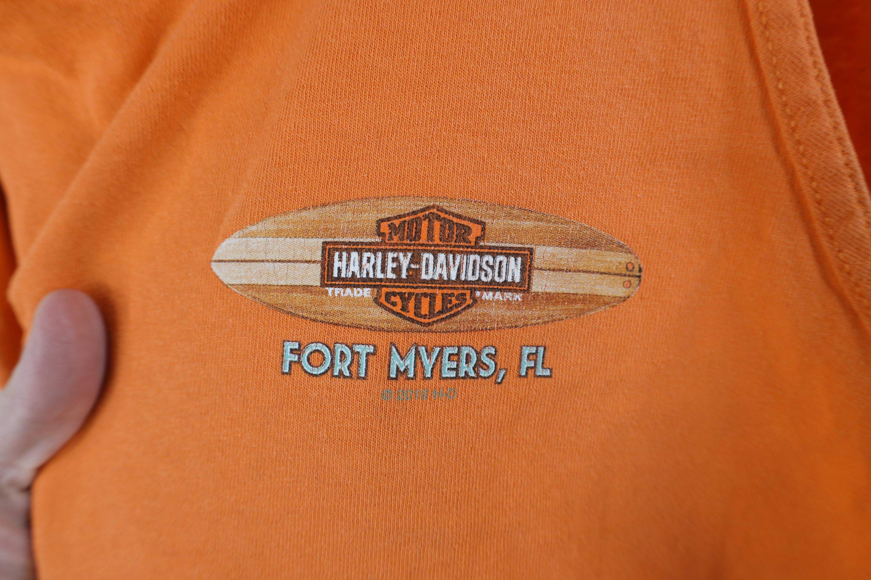 Harley Davidson Harley Davidson Spell Out Surfboard Tank Top T-Shirt Size US XXL / EU 58 / 5 - 4 Thumbnail