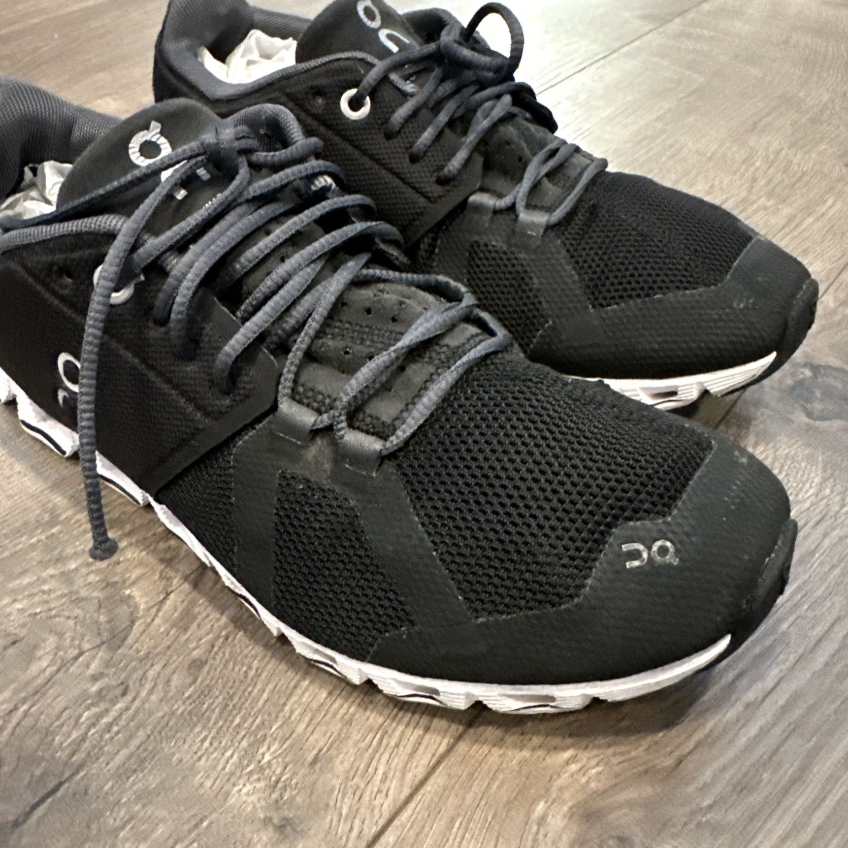 Vintage On Cloud 5 Sneaker Women's US 7.5 Black Athletic Running Shoes Womens Size US 7.5 / IT 37.5 - 2 Thumbnail