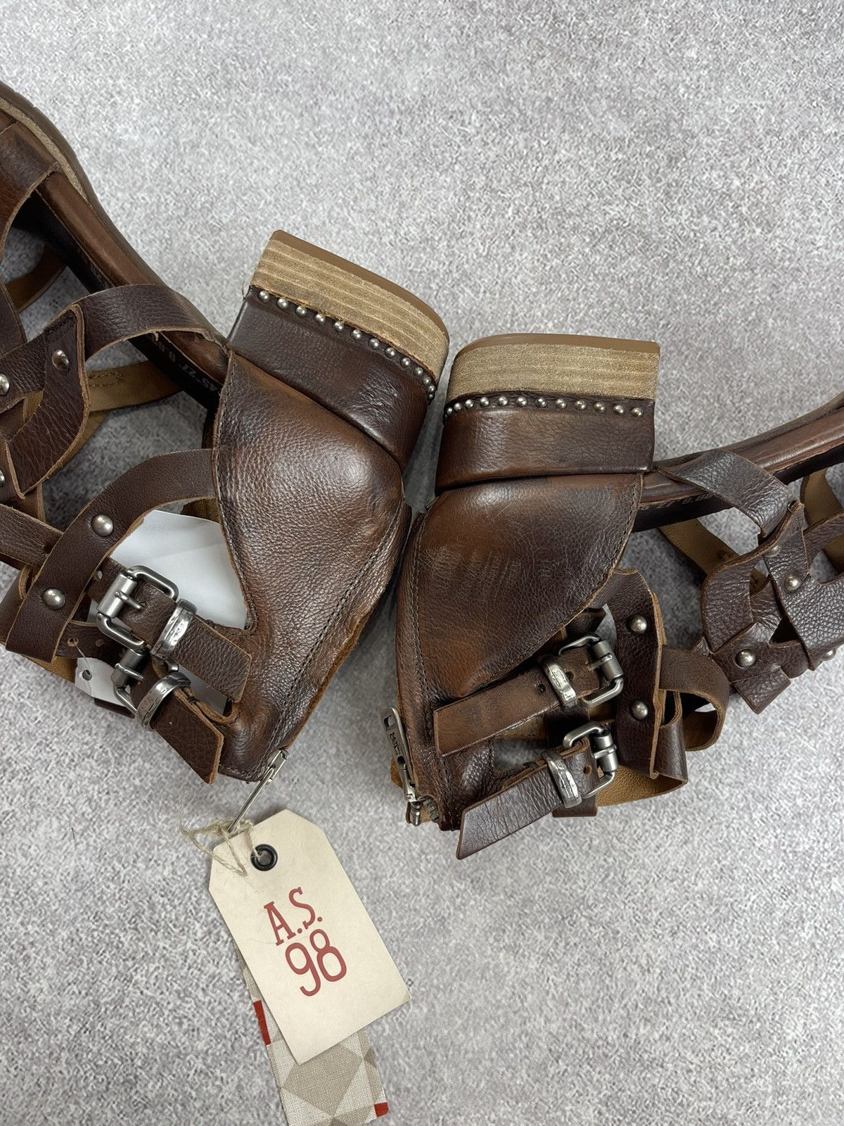 A.S.98 A.S.98 Airstep Moraine Leather Sandals Size 40 Size US 10 / IT 40 - 9 Thumbnail