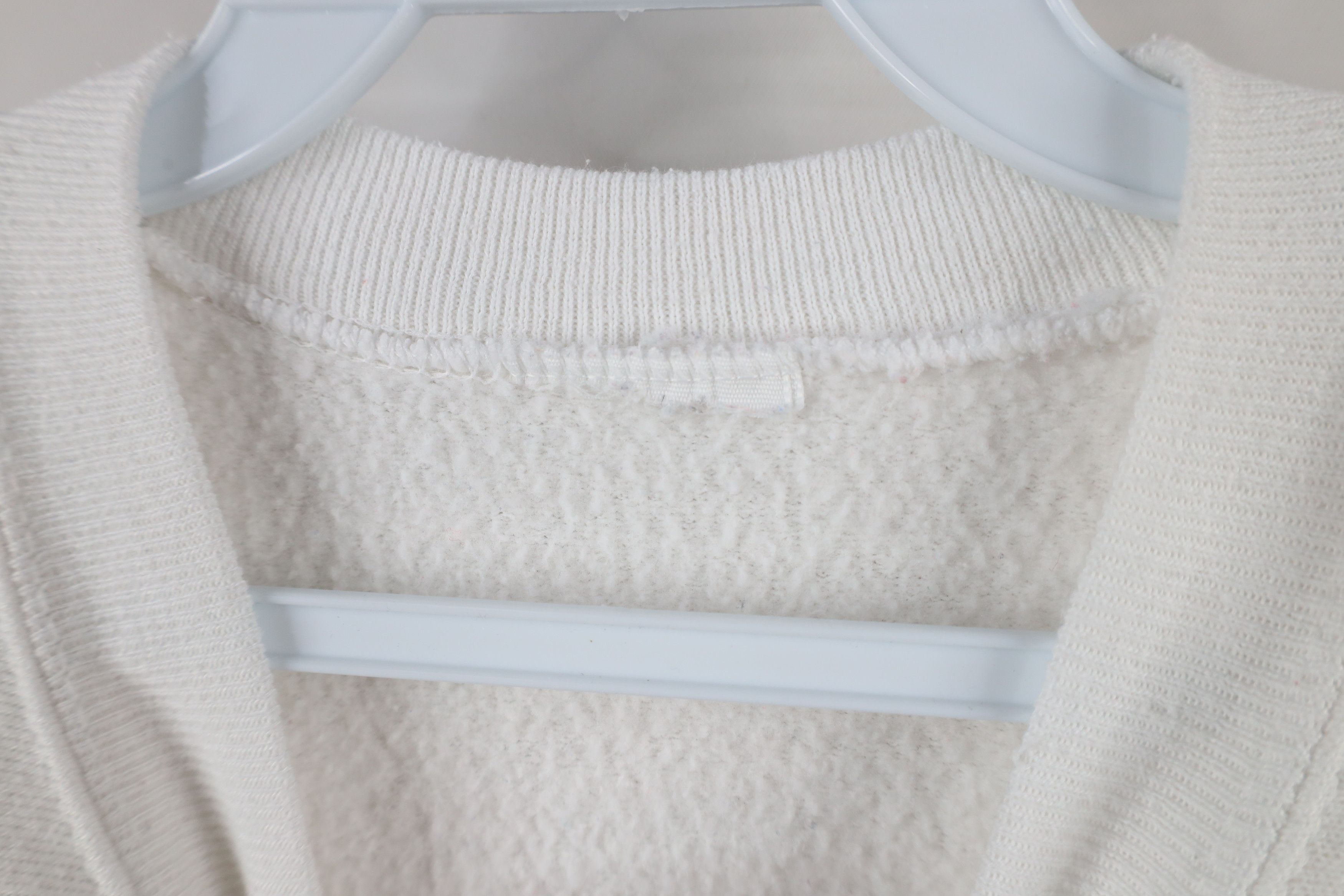 Vintage Vintage 70s Streetwear Raglan Crewneck Sweatshirt White USA Size US XL / EU 56 / 4 - 5 Thumbnail