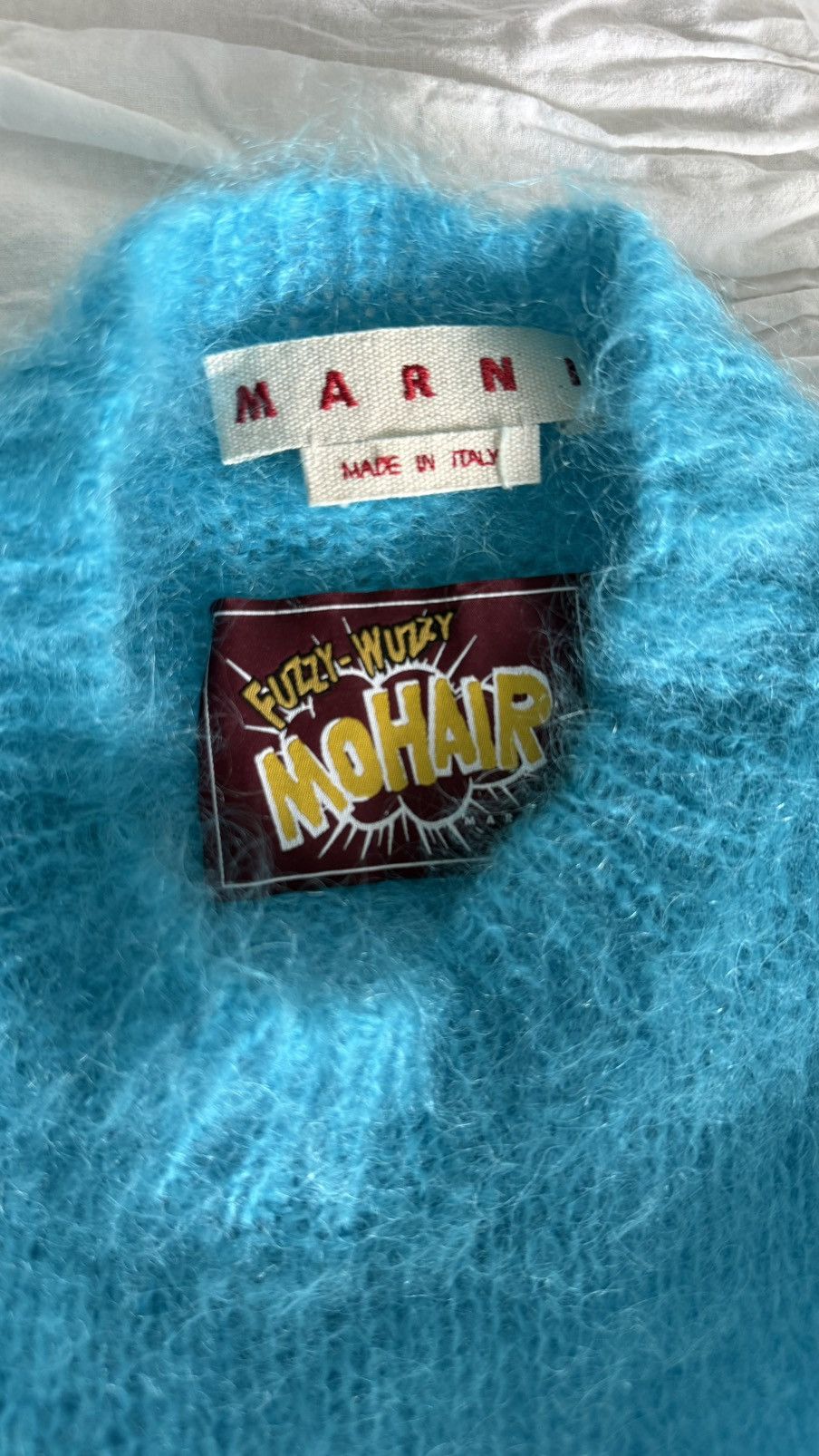 Marni Marni Blue Mohair Sweater Size US S / EU 44-46 / 1 - 6 Thumbnail