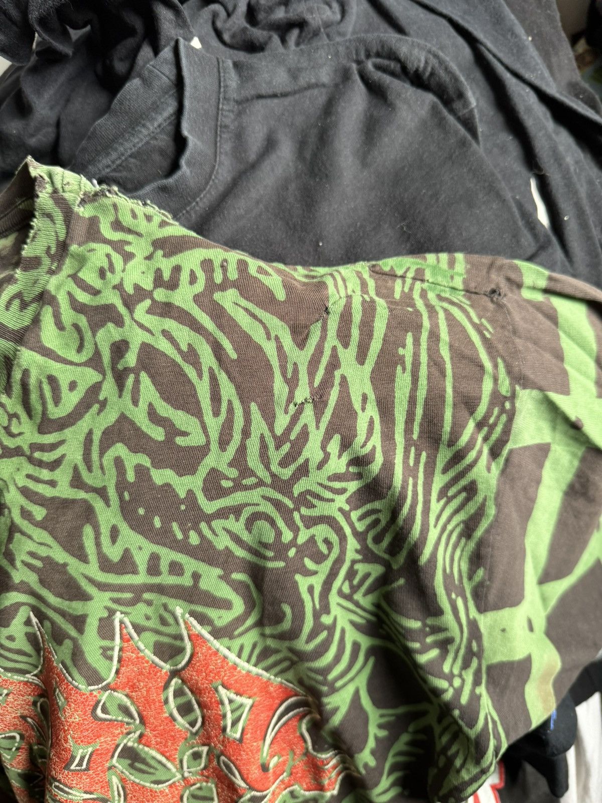 Vintage Rare Vintage 90s Morbid Angel Abominations Metal Band Tshirt Size US XL / EU 56 / 4 - 19 Thumbnail