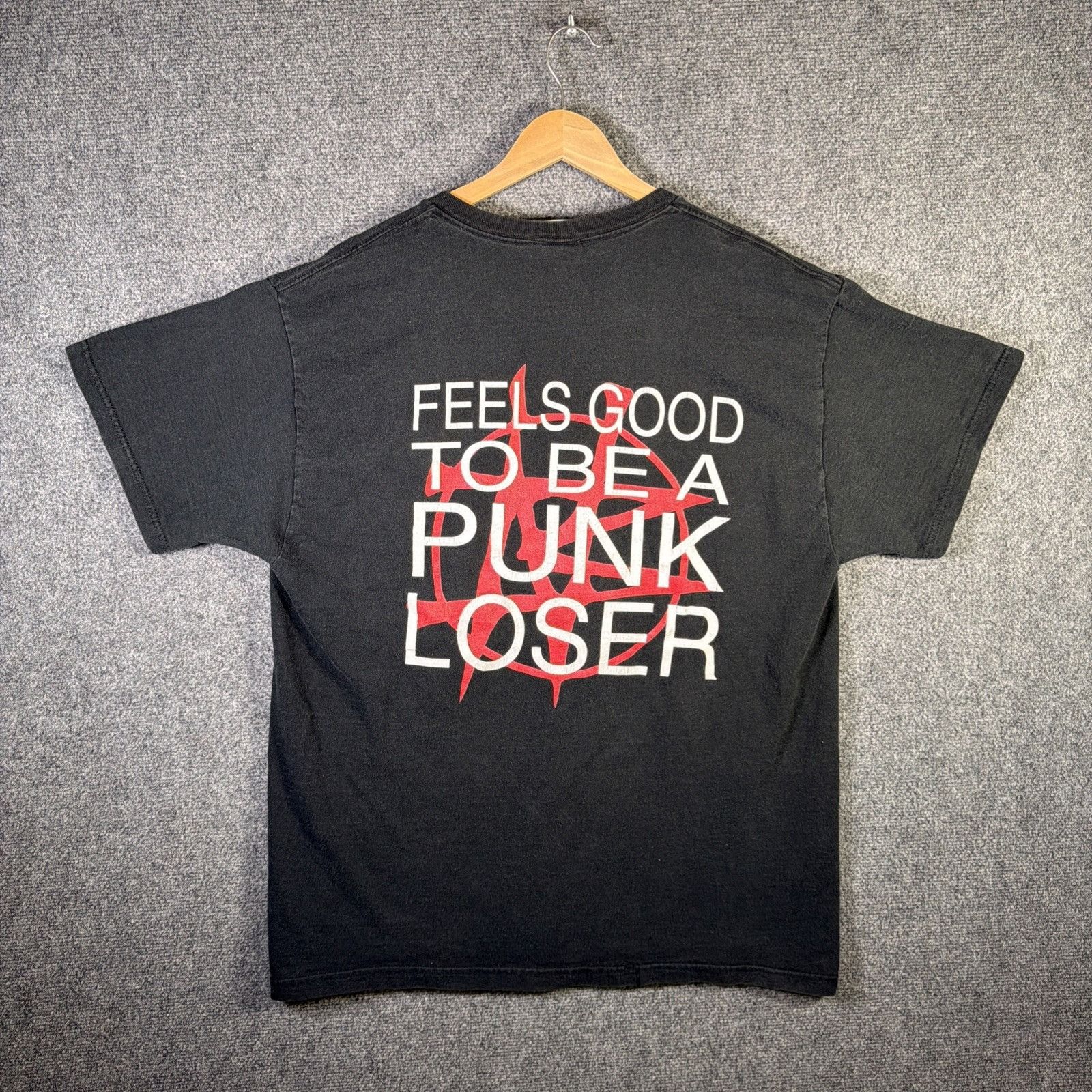 Band Tees Vintage Nailbomb Shirt Mens XL Black 90s Band Punk Loser Size US XL / EU 56 / 4 - 2 Thumbnail