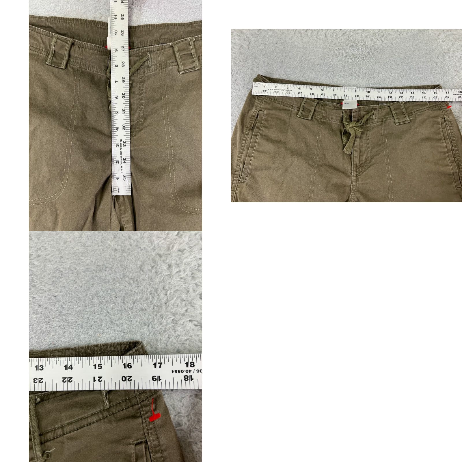 The North Face The North Face Shorts Womens 10 Green Capri Short Cotton Hiking Camping 32x14 Vintage: No Size 32" / US 10 / IT 46 - 9 Thumbnail