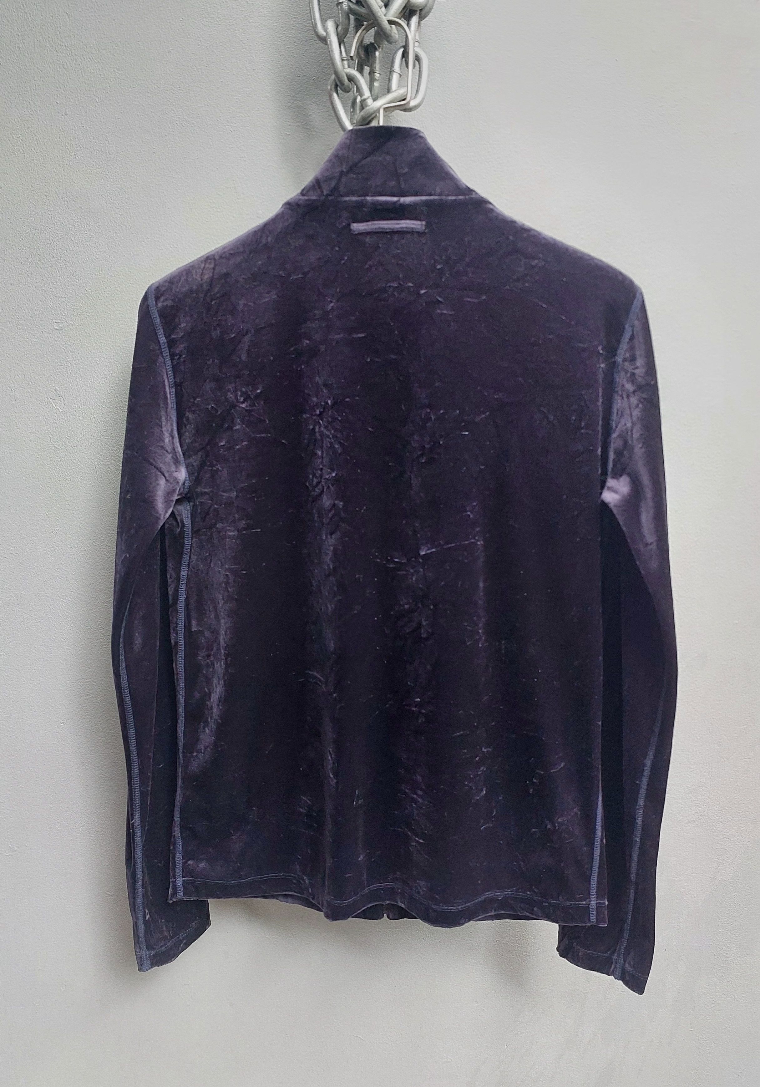 Jean Paul Gaultier Jean Paul Gaultier Velvet Zip-Up Jacket Size US M / EU 48-50 / 2 - 10 Thumbnail