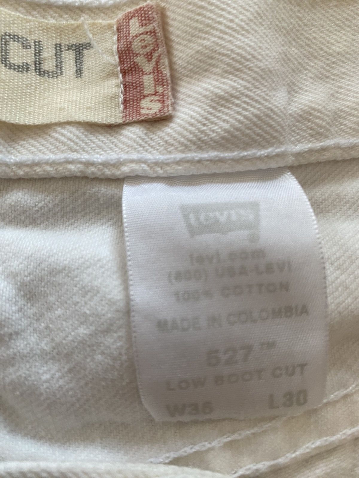 Levi's Levi’s 527 low rise bootcut white tab Size US 36 / EU 52 - 5 Thumbnail