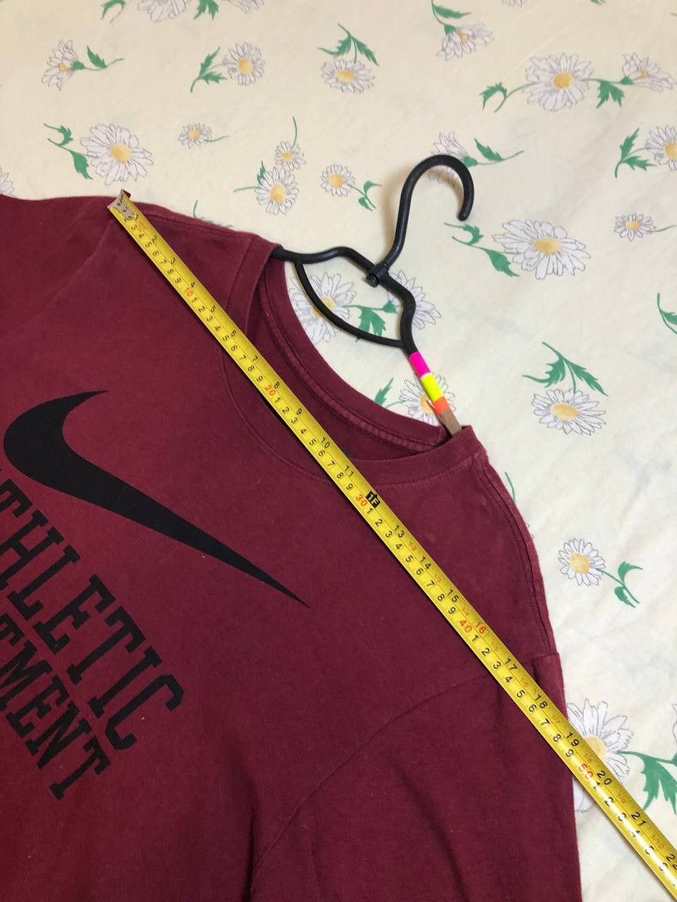 Nike Vintage T-Shirt big print red Nike crazy Y2K Size US S / EU 44-46 / 1 - 7 Thumbnail