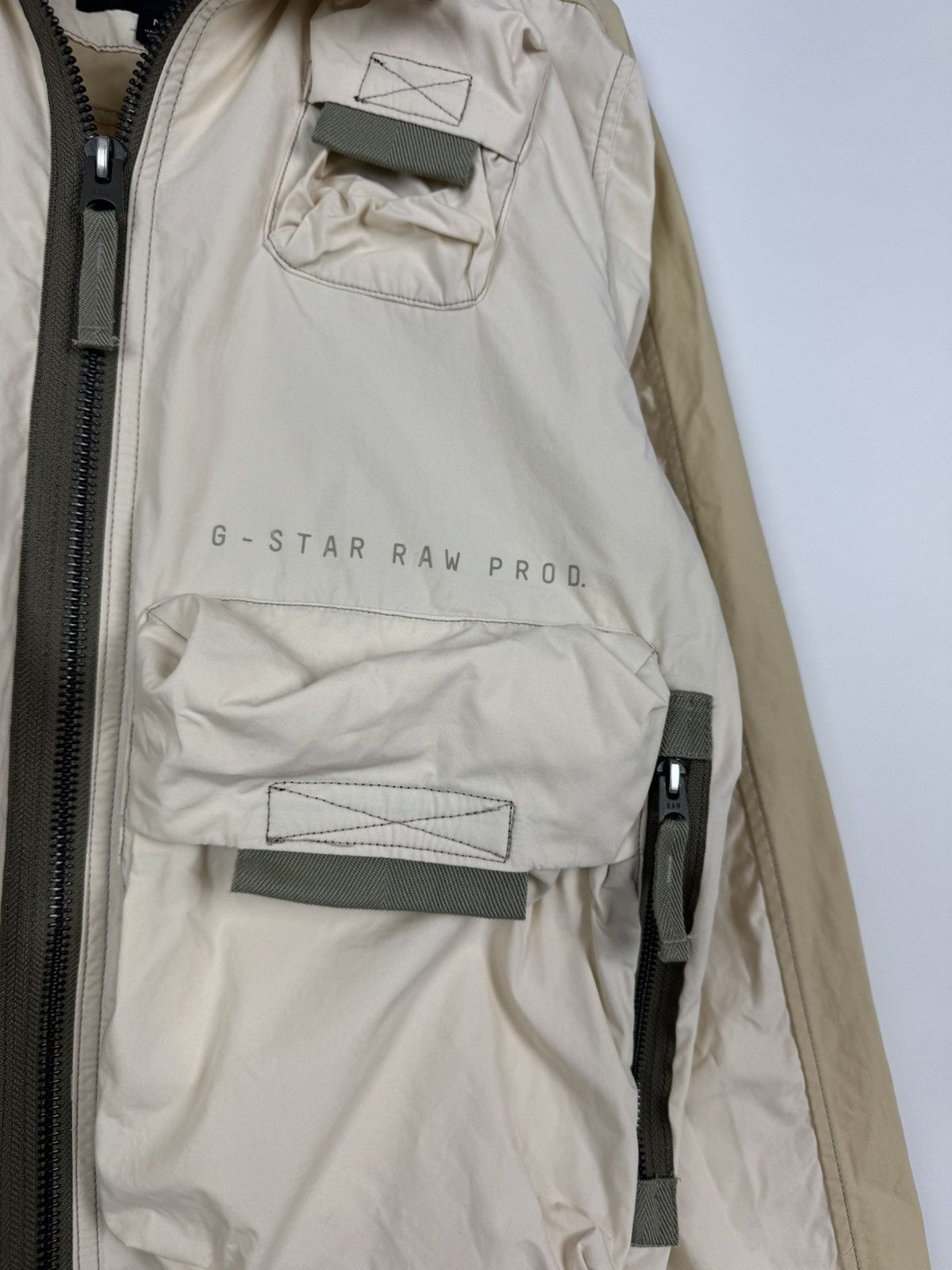 G-Star G-Star Raw Zip PKT Military Bomber Jacket Size US M / EU 48-50 / 2 - 10 Thumbnail