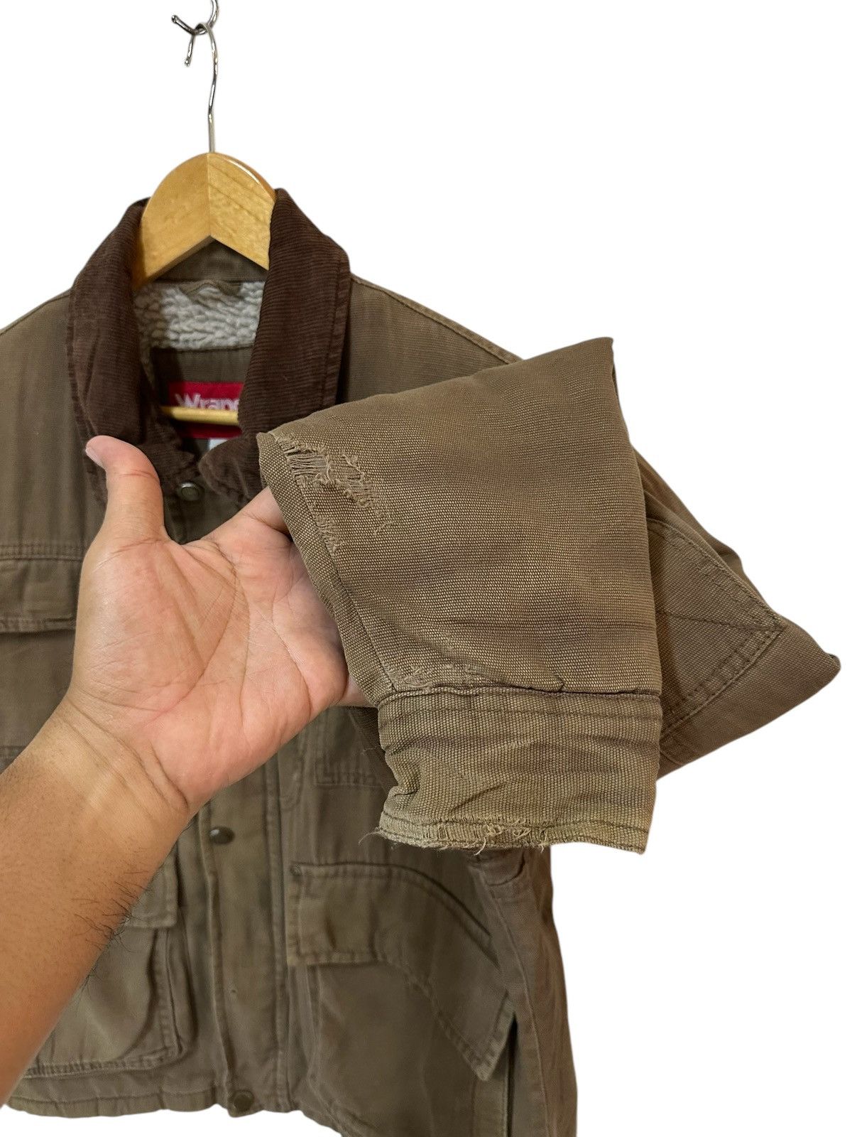 Vintage × Wrangler Vintage Wrangler detroit style winter jacket Size US S / EU 44-46 / 1 - 8 Thumbnail