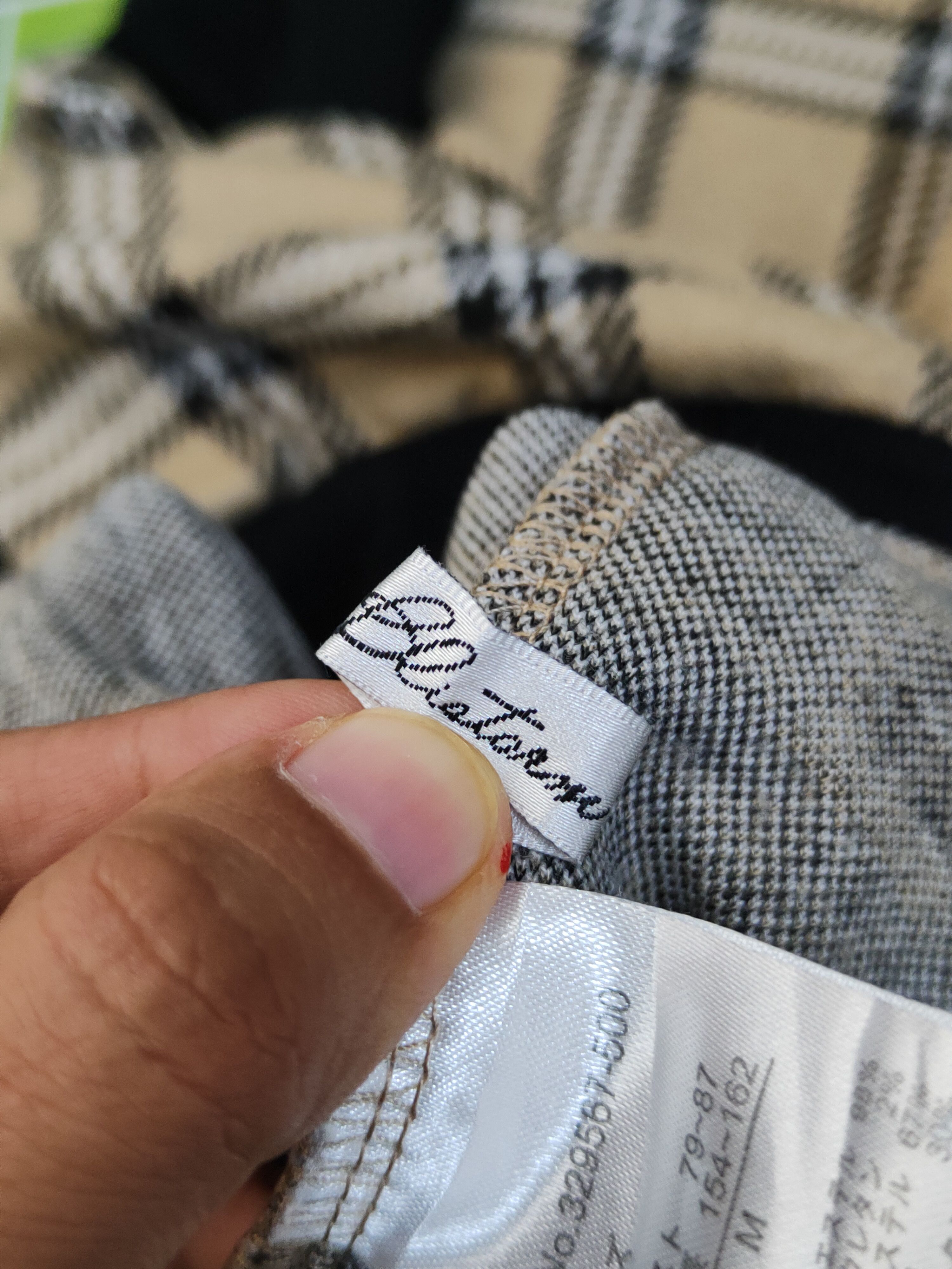 Homespun Knitwear × Japanese Brand × Vintage Bliatorm Light Brown checkered Sweaters # W1337 Size US S / EU 44-46 / 1 - 10 Thumbnail