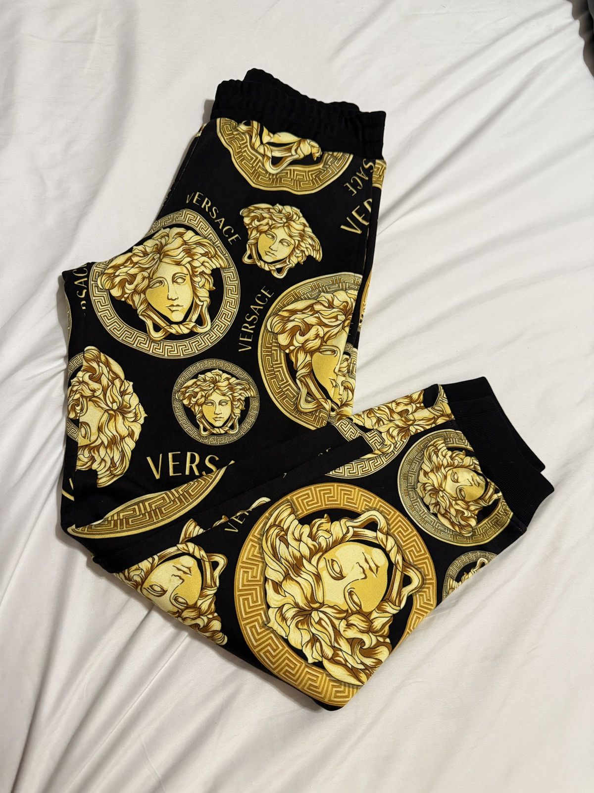 Versace Versace Amplified Medusa Print Jogging Trousers Size US 32 / EU 48 - 5 Thumbnail