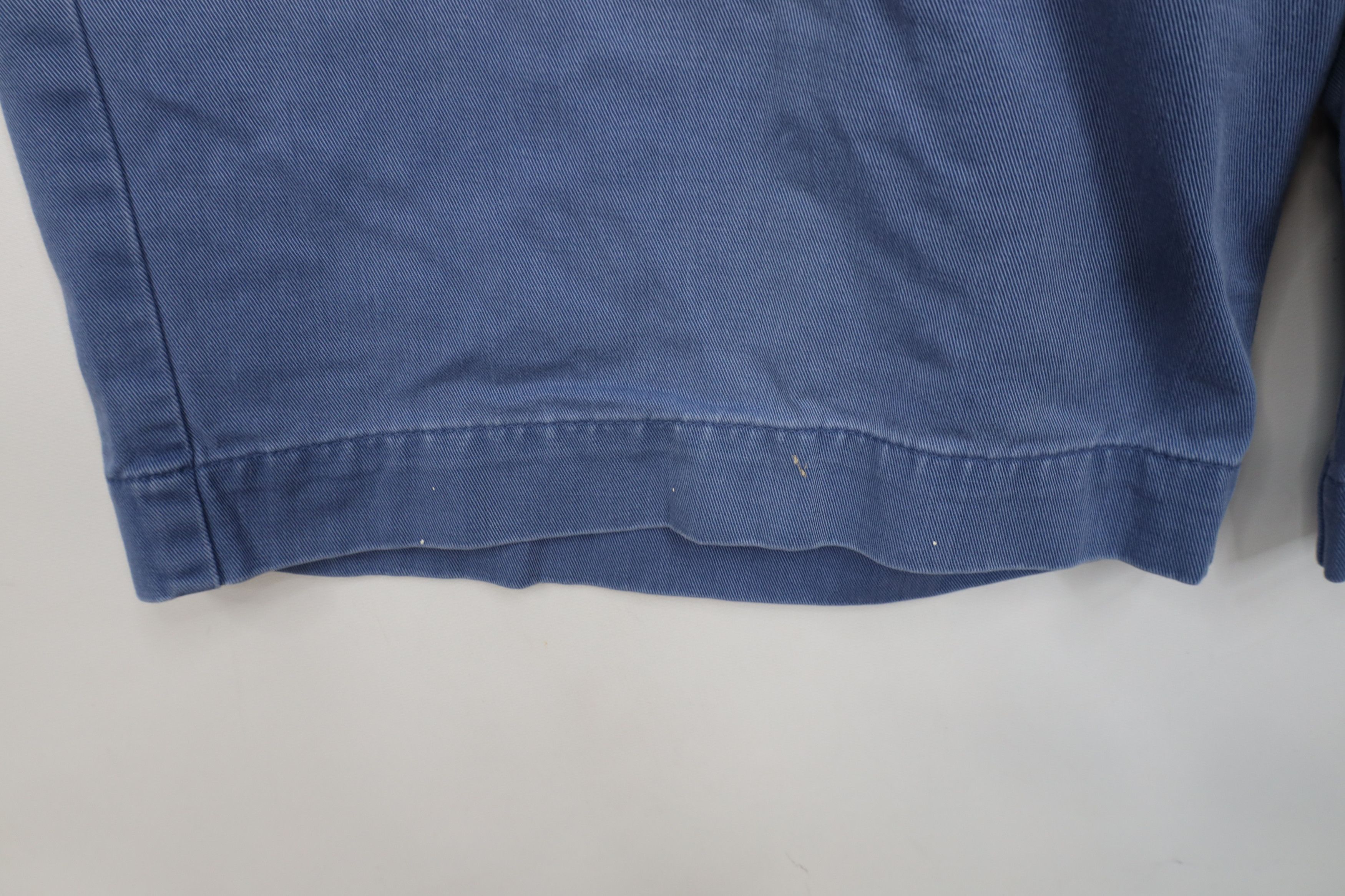 Polo Ralph Lauren Vintage 90s Ralph Lauren Above Knee Chino Shorts Blue Cotton Size US 34 / EU 50 - 5 Thumbnail