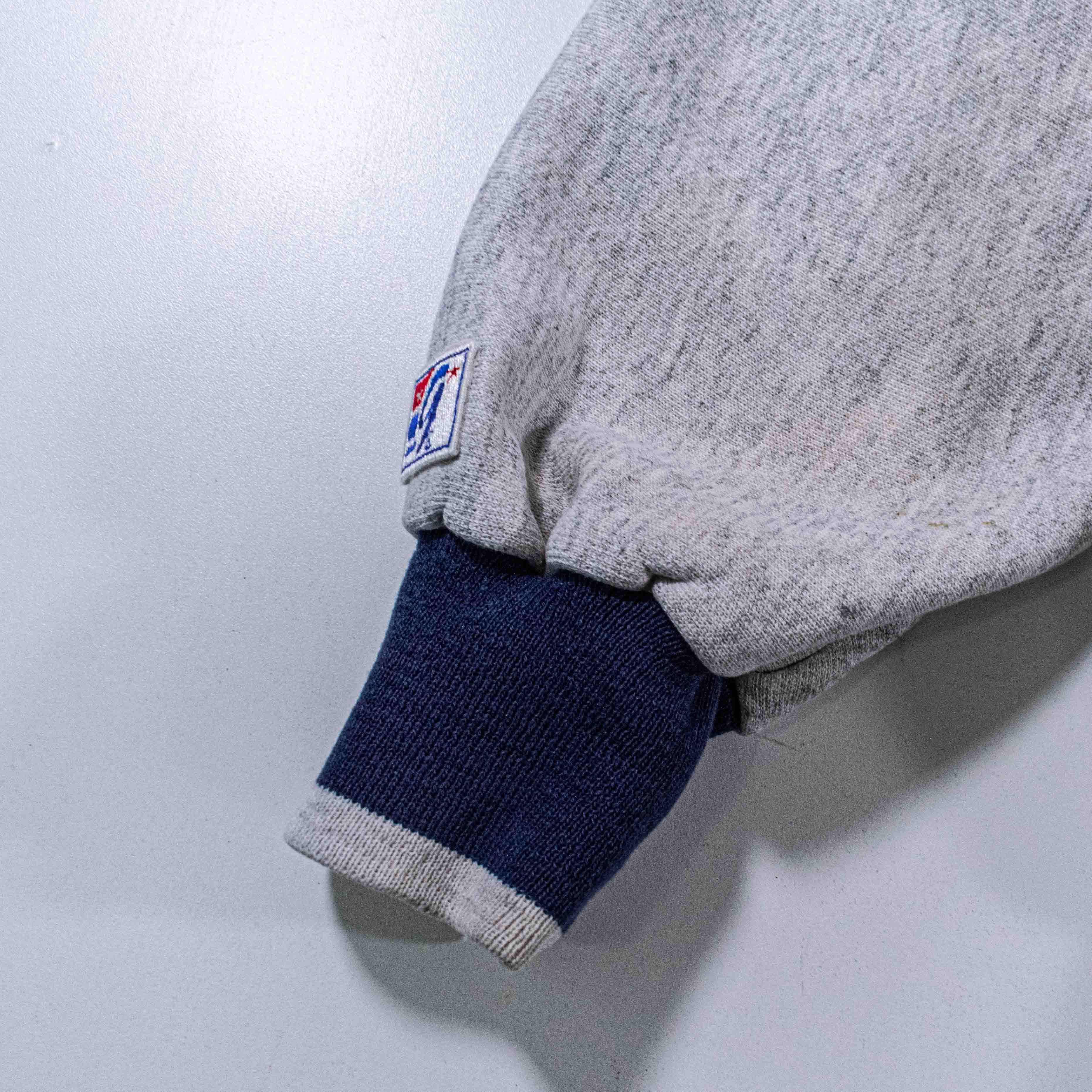 Vintage VTG 90s Notre Dame Sweatshirt The Game Ringer Distressed Size US L / EU 52-54 / 3 - 15 Thumbnail