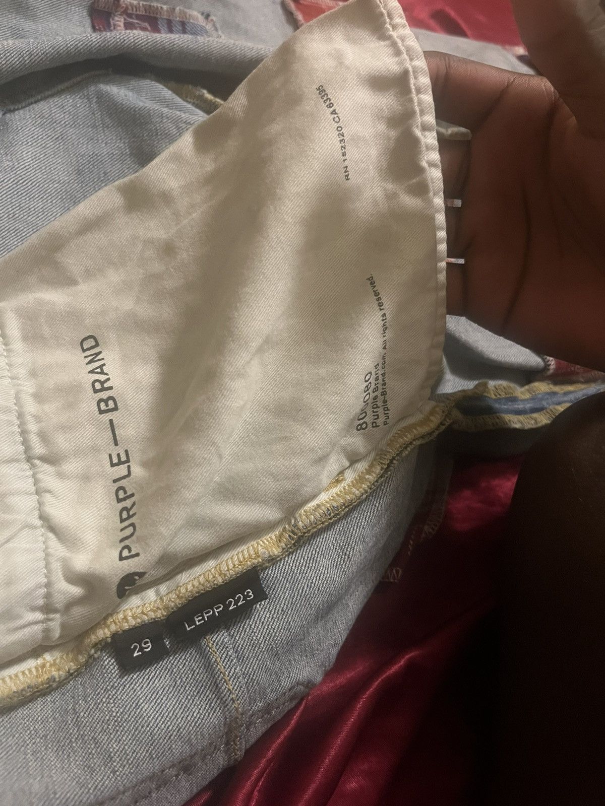 Purple Brand STYLE NO. P001 Size US 29 - 12 Thumbnail