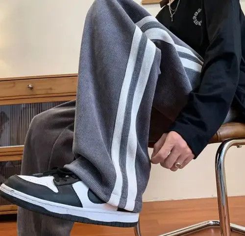 Japanese Brand Chiyuri x Fumie Strip Casual Sweatpant Size US 31 - 7 Thumbnail