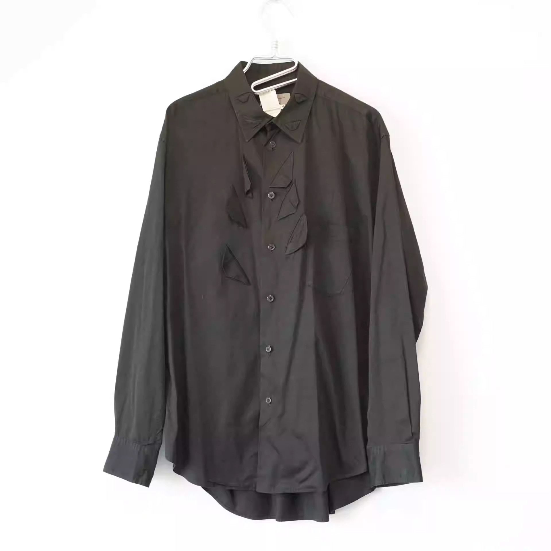 Yohji Yamamoto 12SS Profiled Collar Shirt 