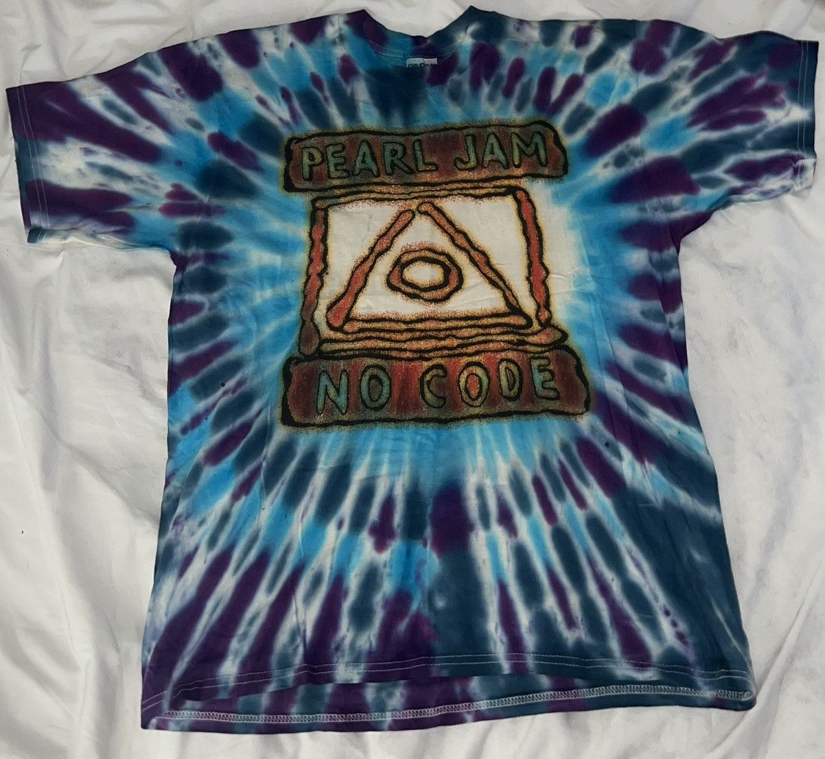 MINT! Vintage Gildan Pearl Jam No Code ‘96-‘97 Tye Dye XL
