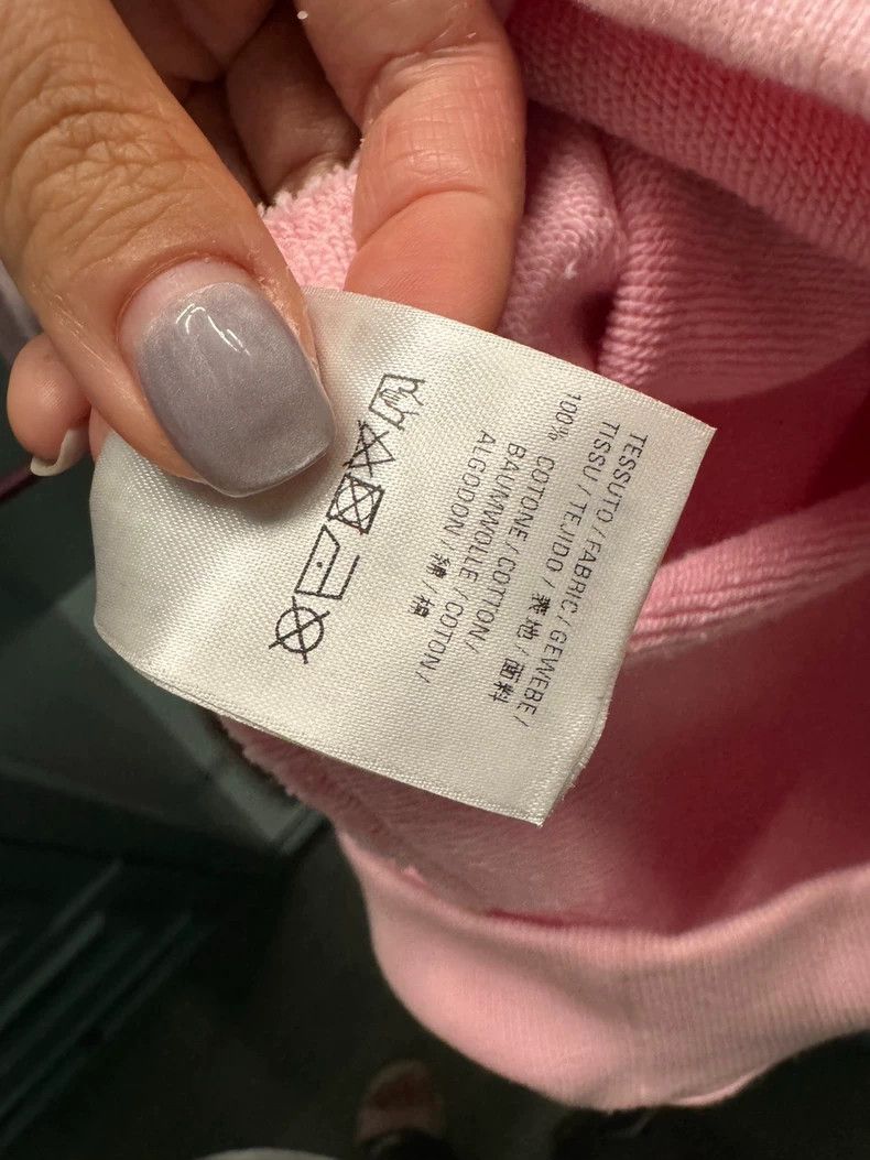 Balenciaga Balenciaga Pink Crew Hoodie 2505-Nextarrow Size US S / EU 44-46 / 1 - 7 Thumbnail