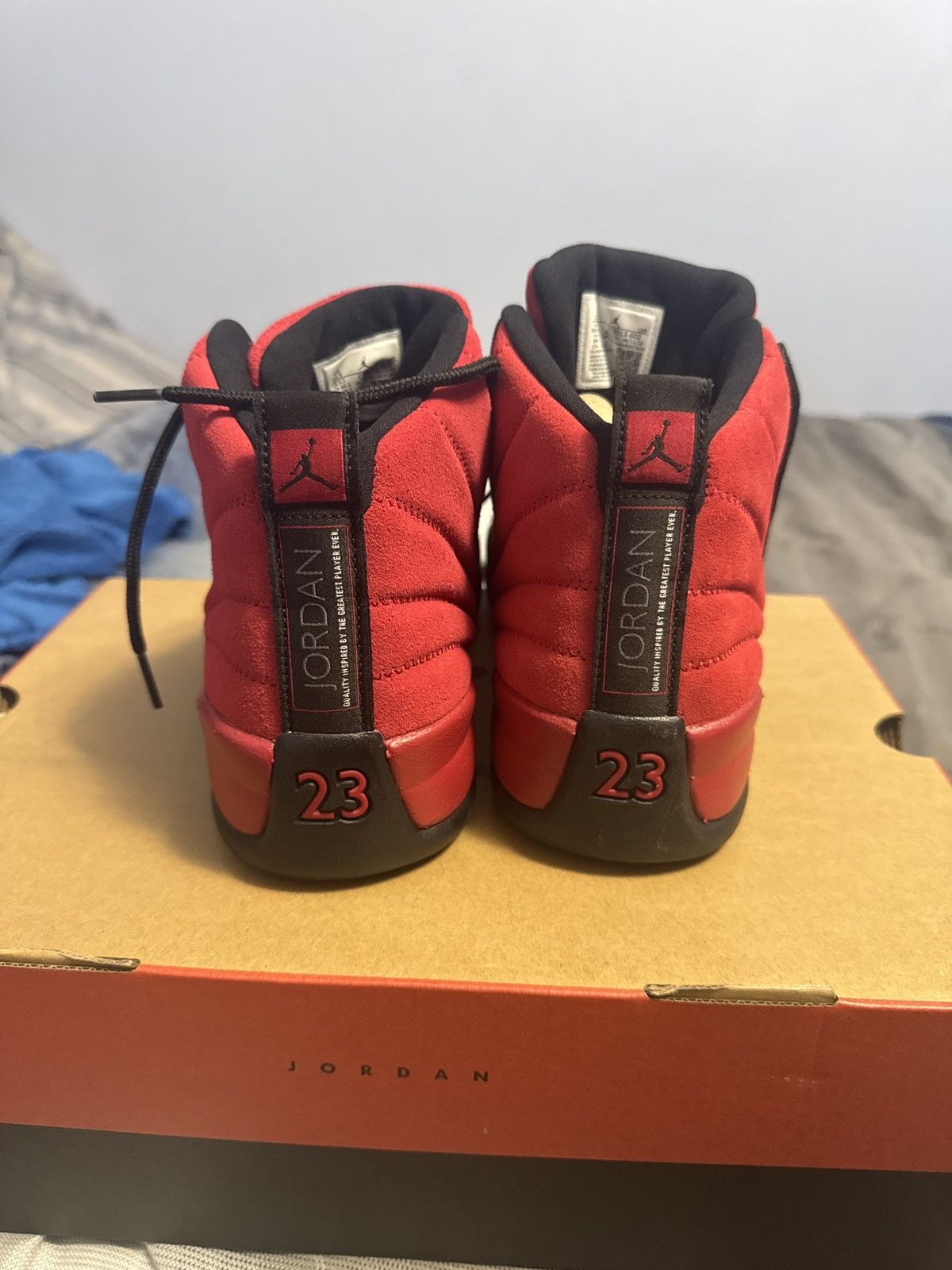 Jordan Brand Retro 12 reverse flu games Size US 10.5 / EU 43-44 - 4 Thumbnail
