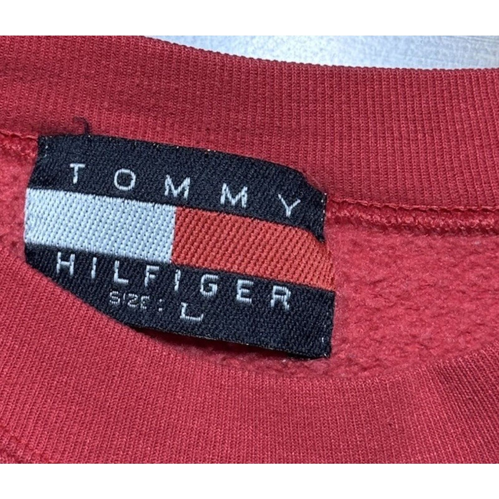 Tommy Hilfiger Vintage 1990's Tommy Hilfiger Sweatshirt Size Large Size US L / EU 52-54 / 3 - 3 Thumbnail