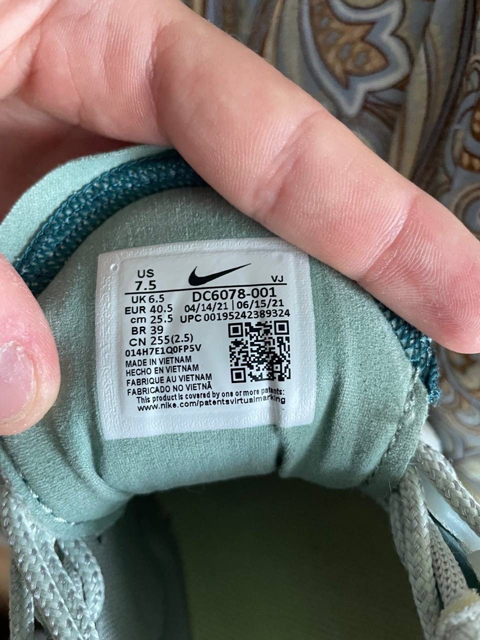 image of Nike Air Max Terrascape Shoes in White, Men's (Size 7.5)