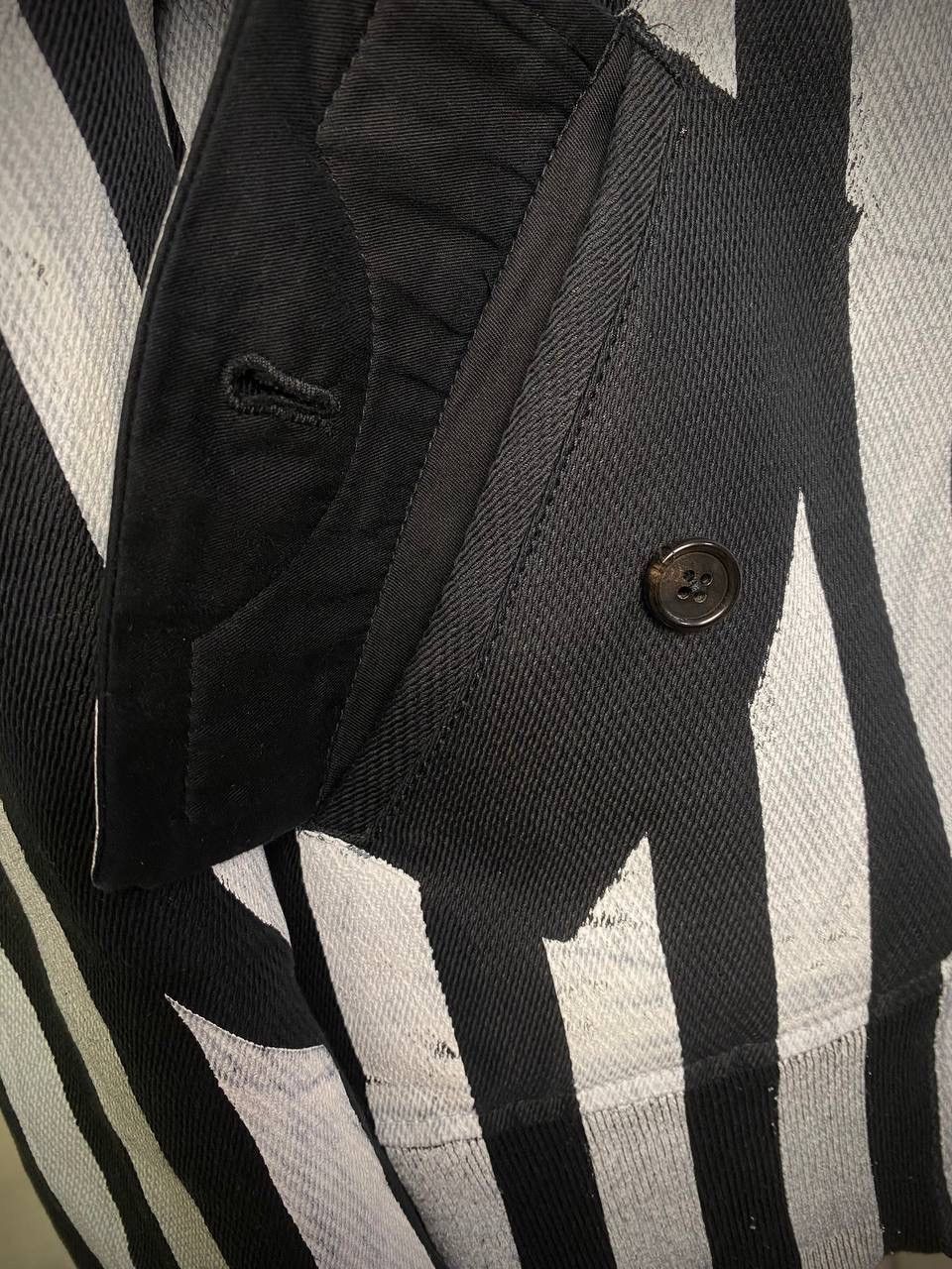 Ann Demeulemeester Sample stripped reversible bomber jacket S-M Size US M / EU 48-50 / 2 - 5 Thumbnail