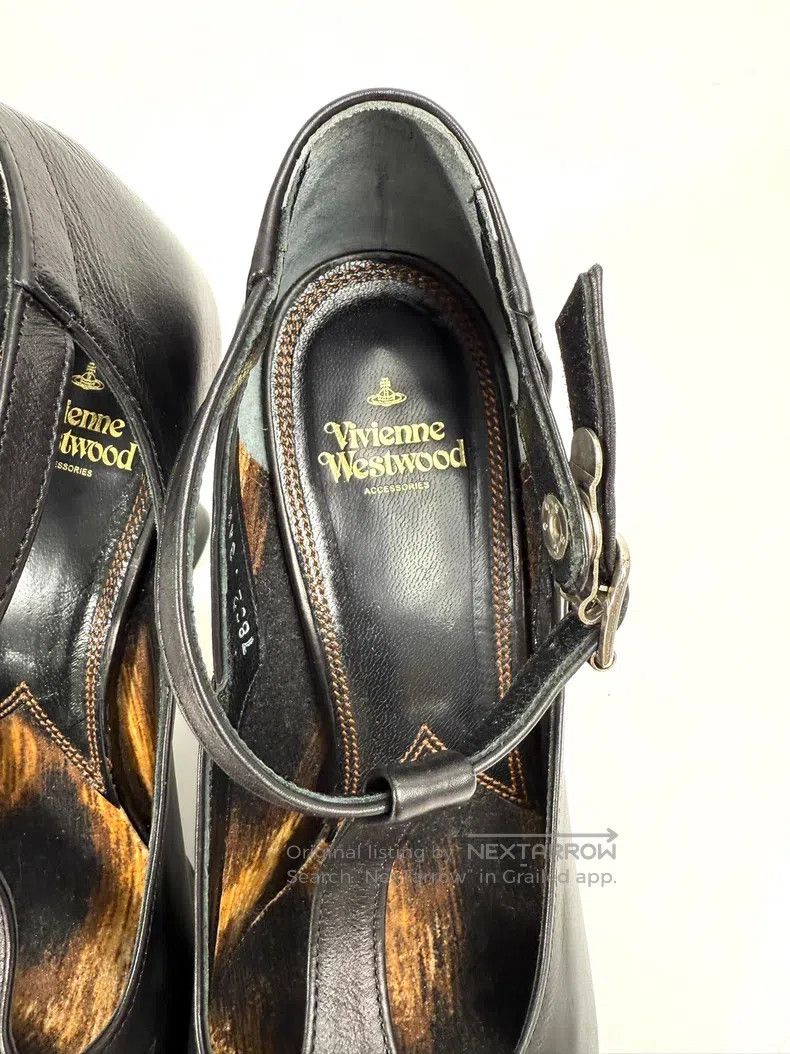 Vivienne Westwood Vivienne Westwood Leather High Heel Shoes/Cat Paw Shoes Size US 4 / IT 34 - 5 Thumbnail