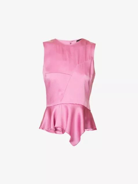 Tom Ford o1y0226 Crewneck Blouse in Pink Size XS / US 0-2 / IT 36-38 - 1 Thumbnail