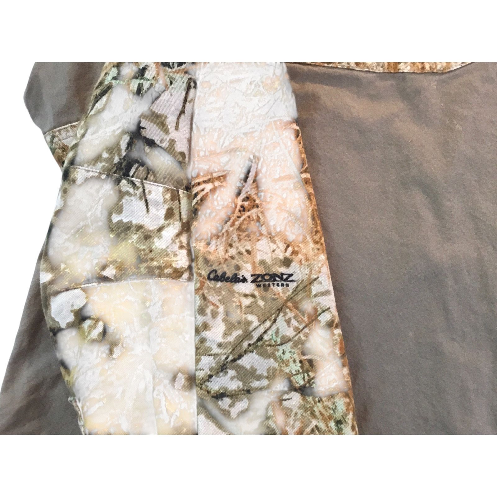 Cabelas Cabela's Seclusion Shooting/Hunting Shirt Tan Camo Size 2XL Size US XXL / EU 58 / 5 - 7 Thumbnail