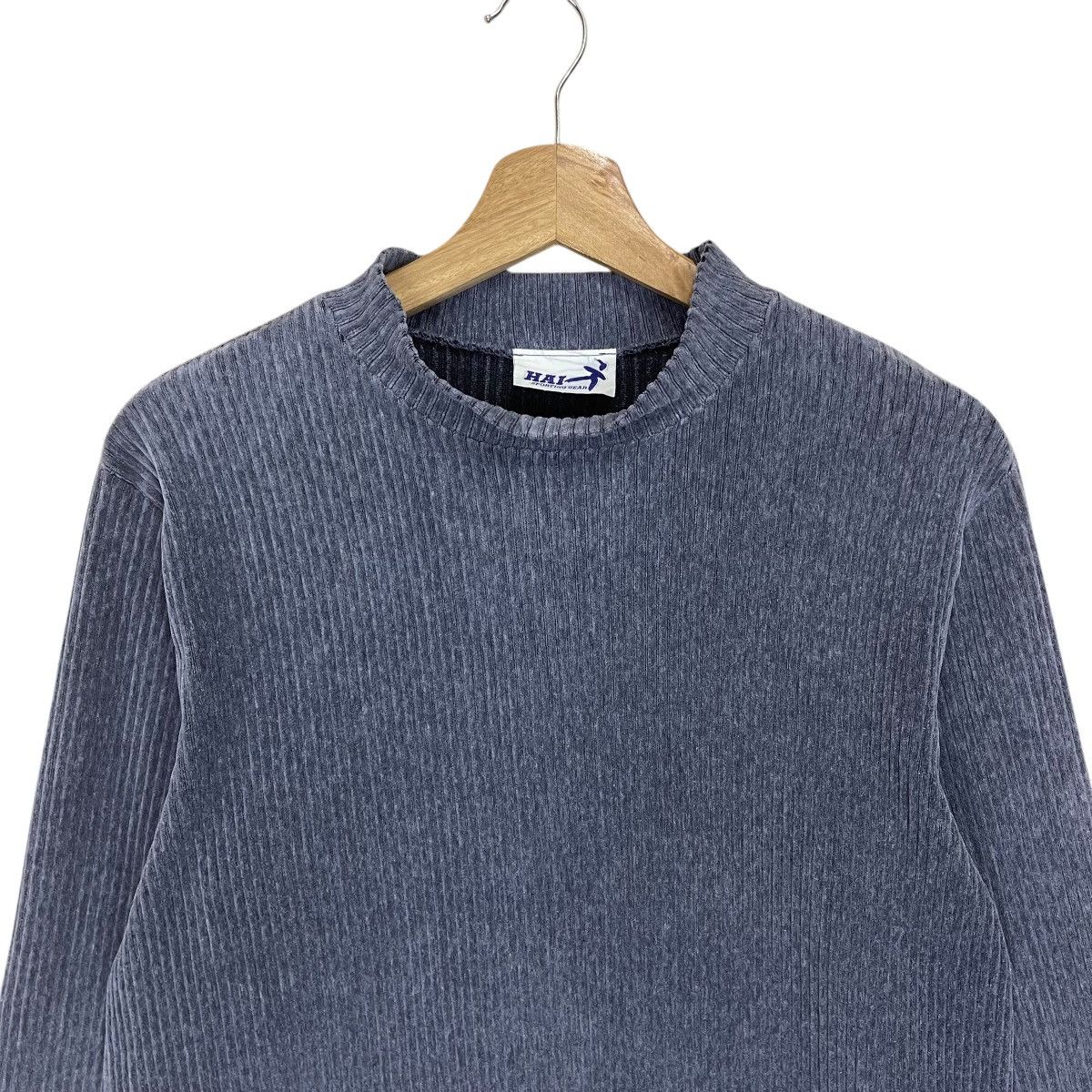 Issey Miyake Vintage 90s Hai Sporting Gear Pleat Sweater Size US M / EU 48-50 / 2 - 4 Thumbnail