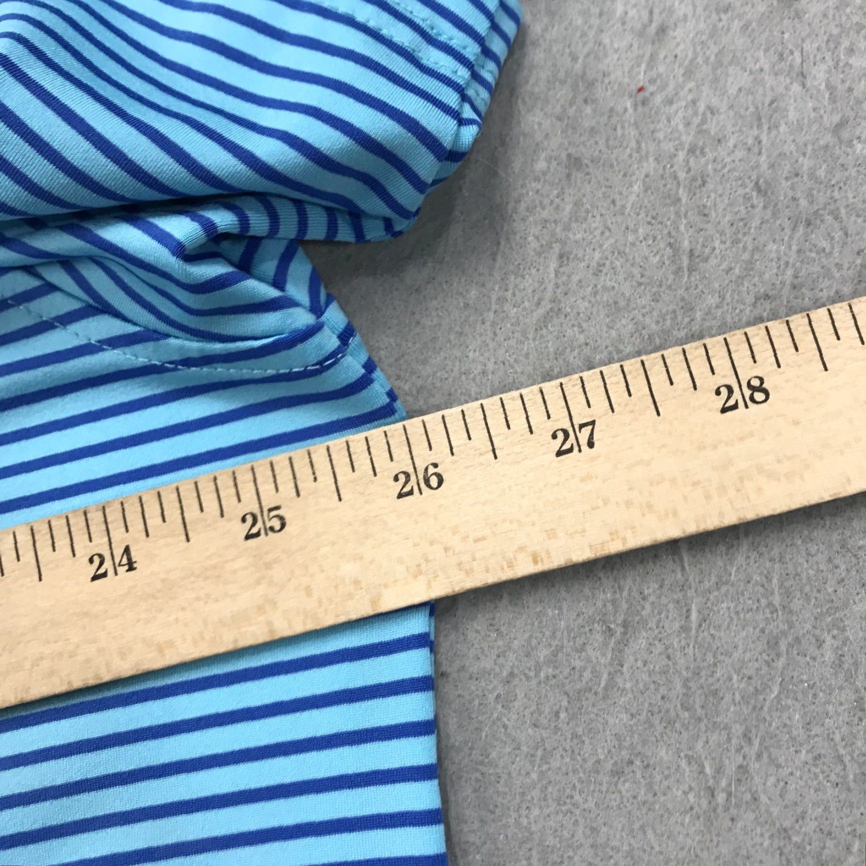 Vineyard Vines Vineyard Vines Polo Shirt Mens XL Blue Whale Striped Performance Golf Shirt Size US XL / EU 56 / 4 - 7 Thumbnail