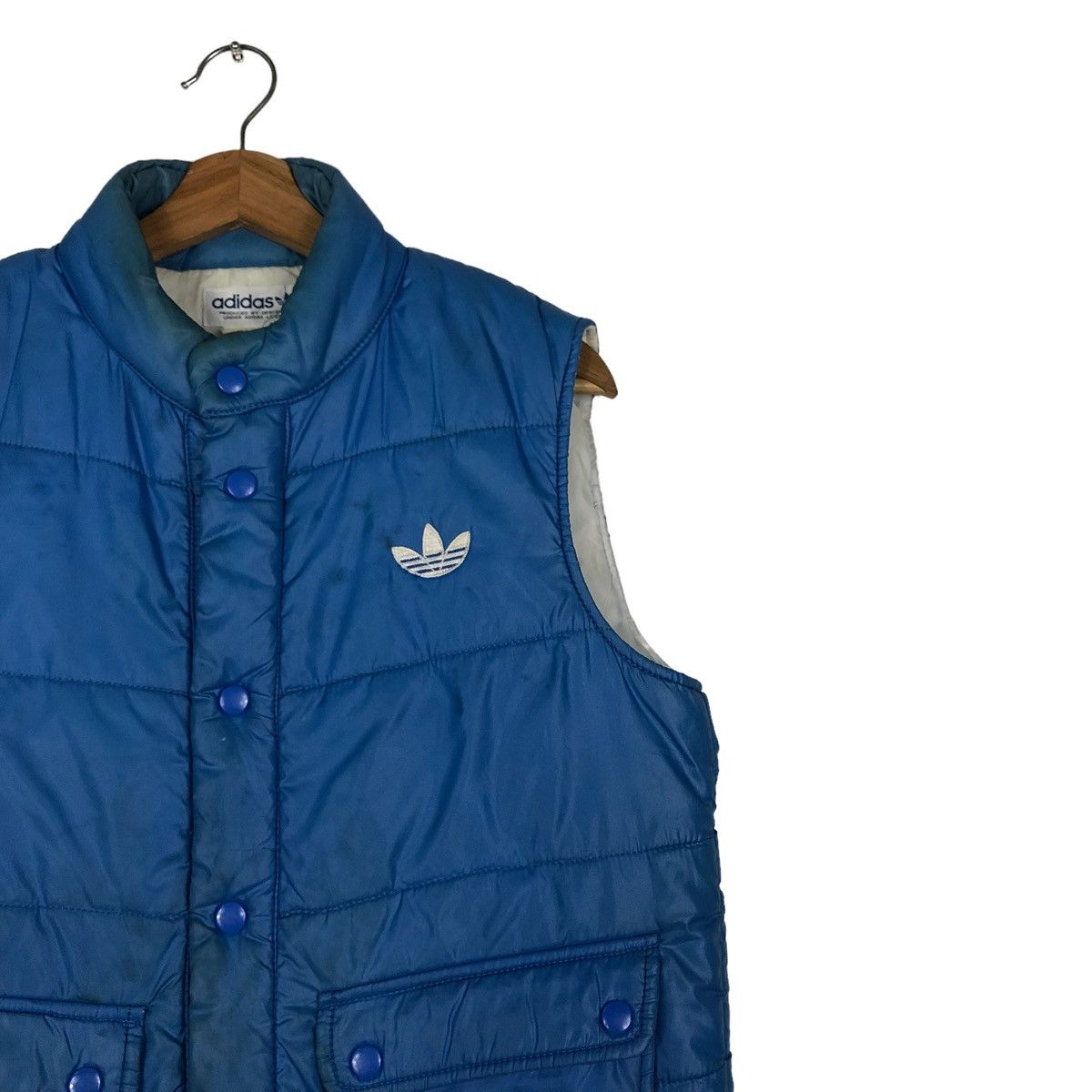 Adidas 🔥VINTAGE 90’s ADIDAS PUFFER DOWN VEST RARE COLOUR Size US M / EU 48-50 / 2 - 6 Thumbnail