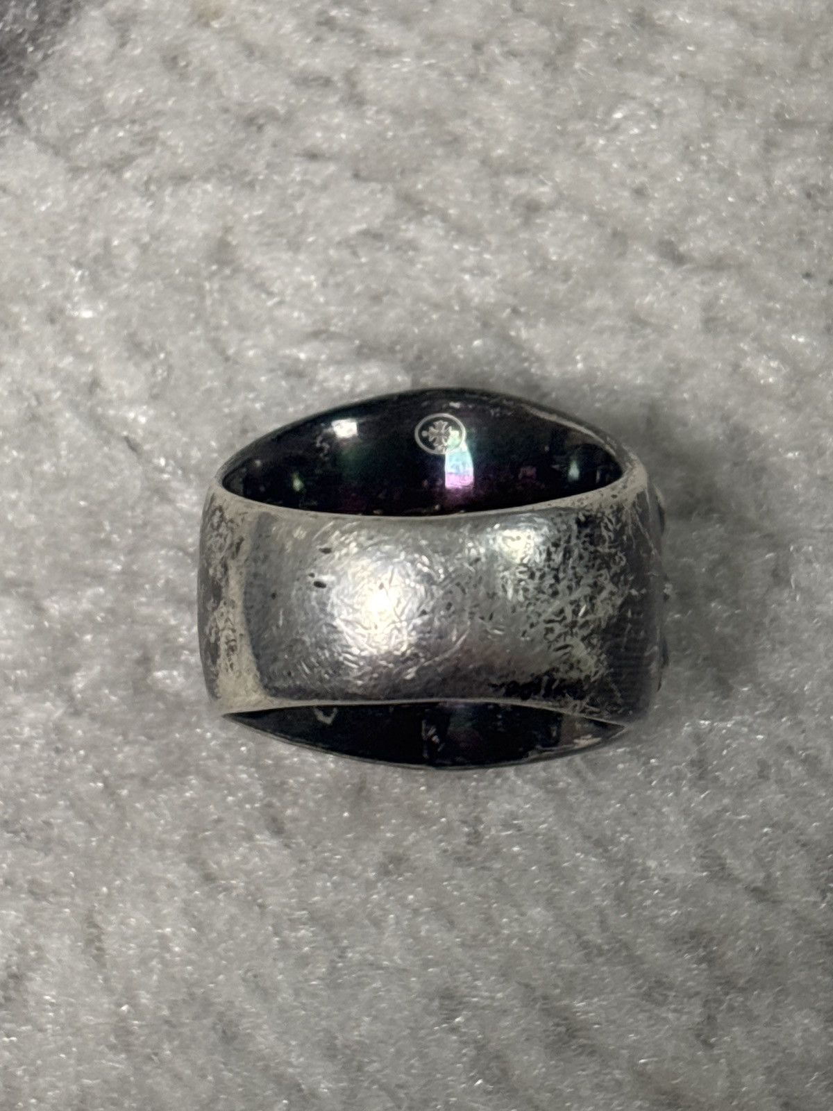 Chrome Hearts CHROME HEARTS BLACK SILVER RING Size ONE SIZE - 4 Thumbnail