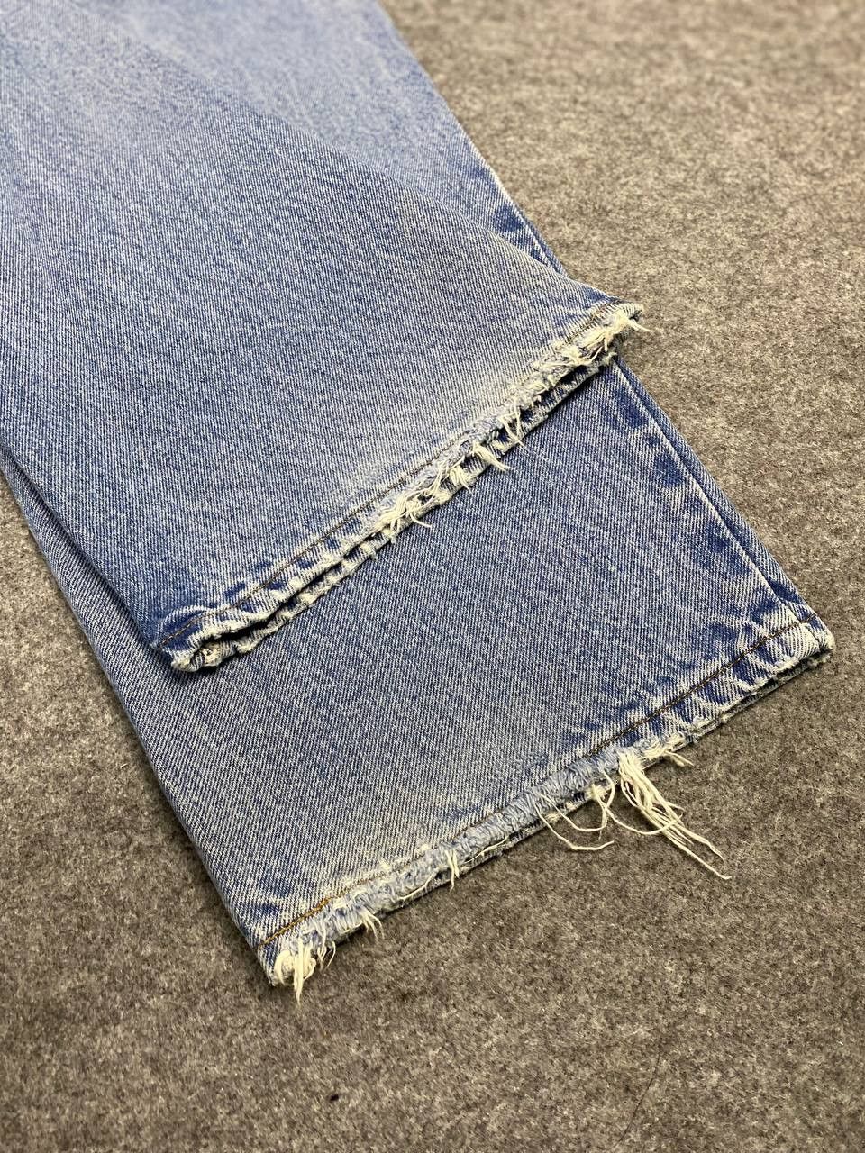Lee vintage lee relaxed fit distressed denim Size US 44 / EU 60 - 6 Thumbnail