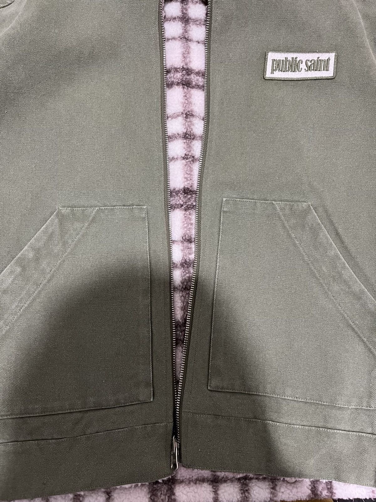 Other Public Saint Reversible Work Jacket Green Medium Size US M / EU 48-50 / 2 - 4 Thumbnail