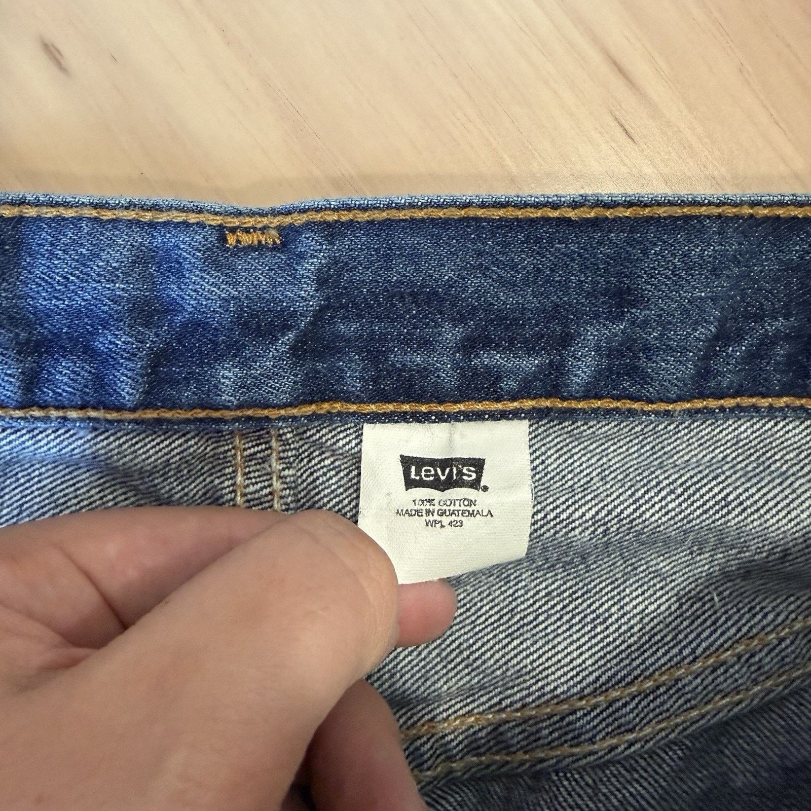 Levi's × Vintage Vintage Levis 501 Jeans 30 Blue Straight Leg Denim Women Size US 30 / EU 46 - 7 Thumbnail