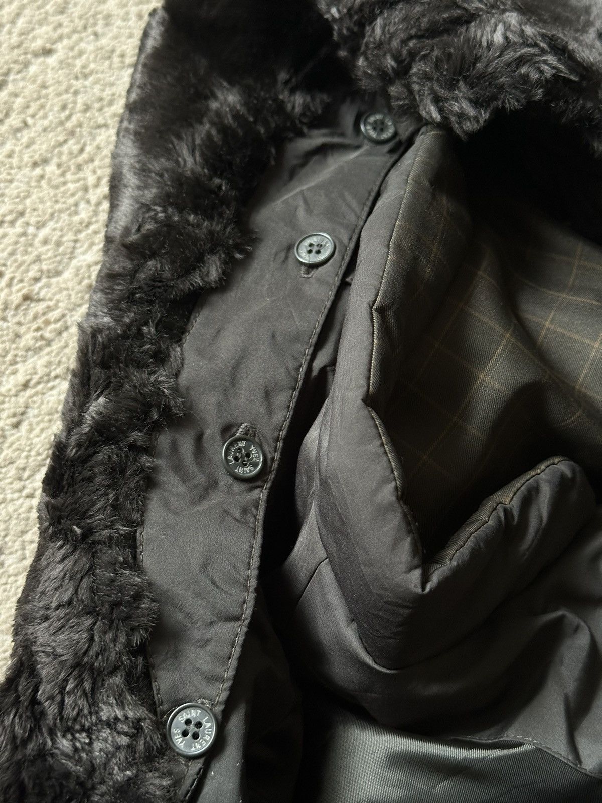 Yves Saint Laurent 1990s Yves Saint Laurent Detachable Puffer Vest Jacket Size US L / EU 52-54 / 3 - 4 Thumbnail
