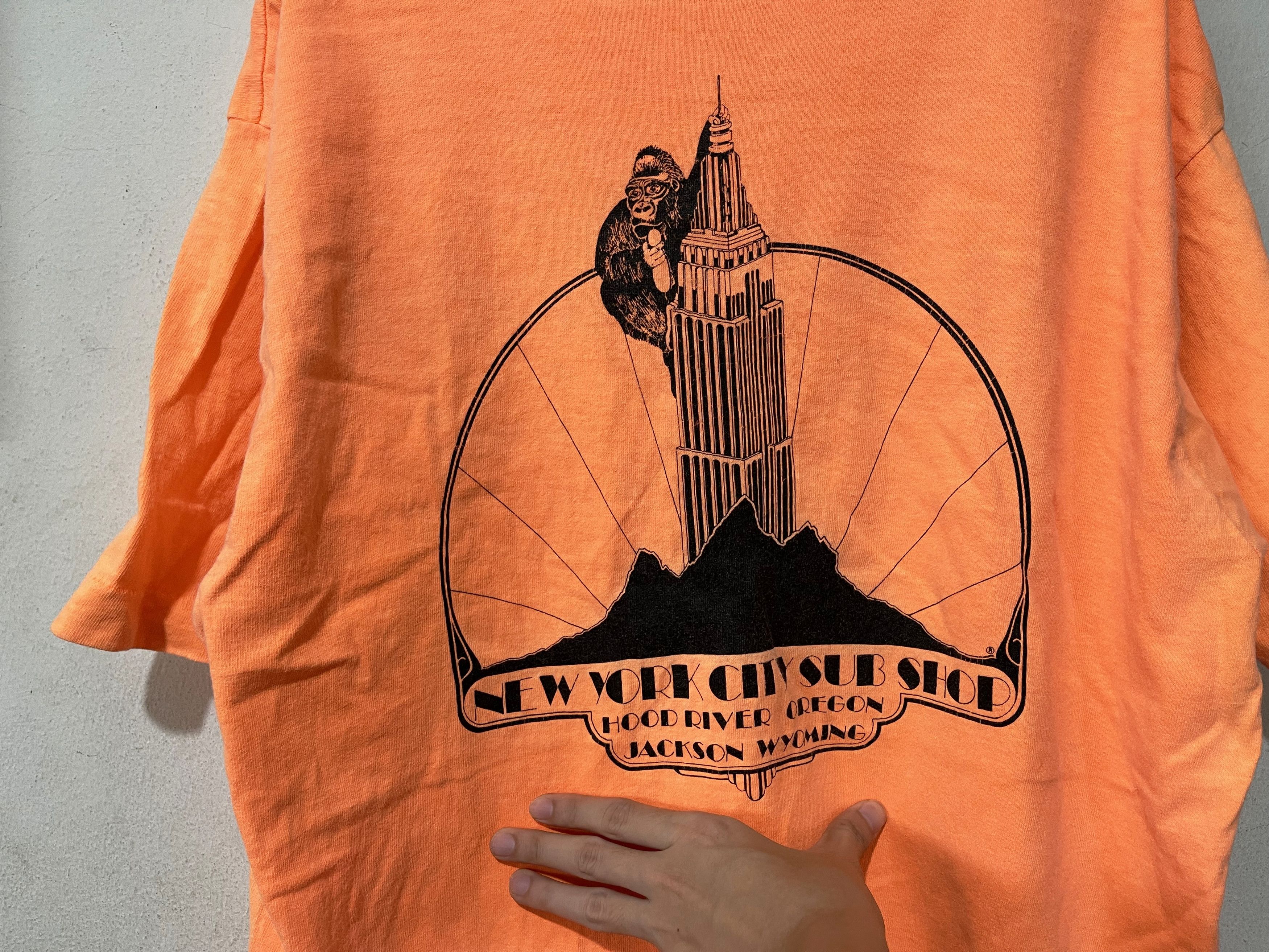 Vintage Vintage 90s New York Shirt Size US XL / EU 56 / 4 - 2 Thumbnail