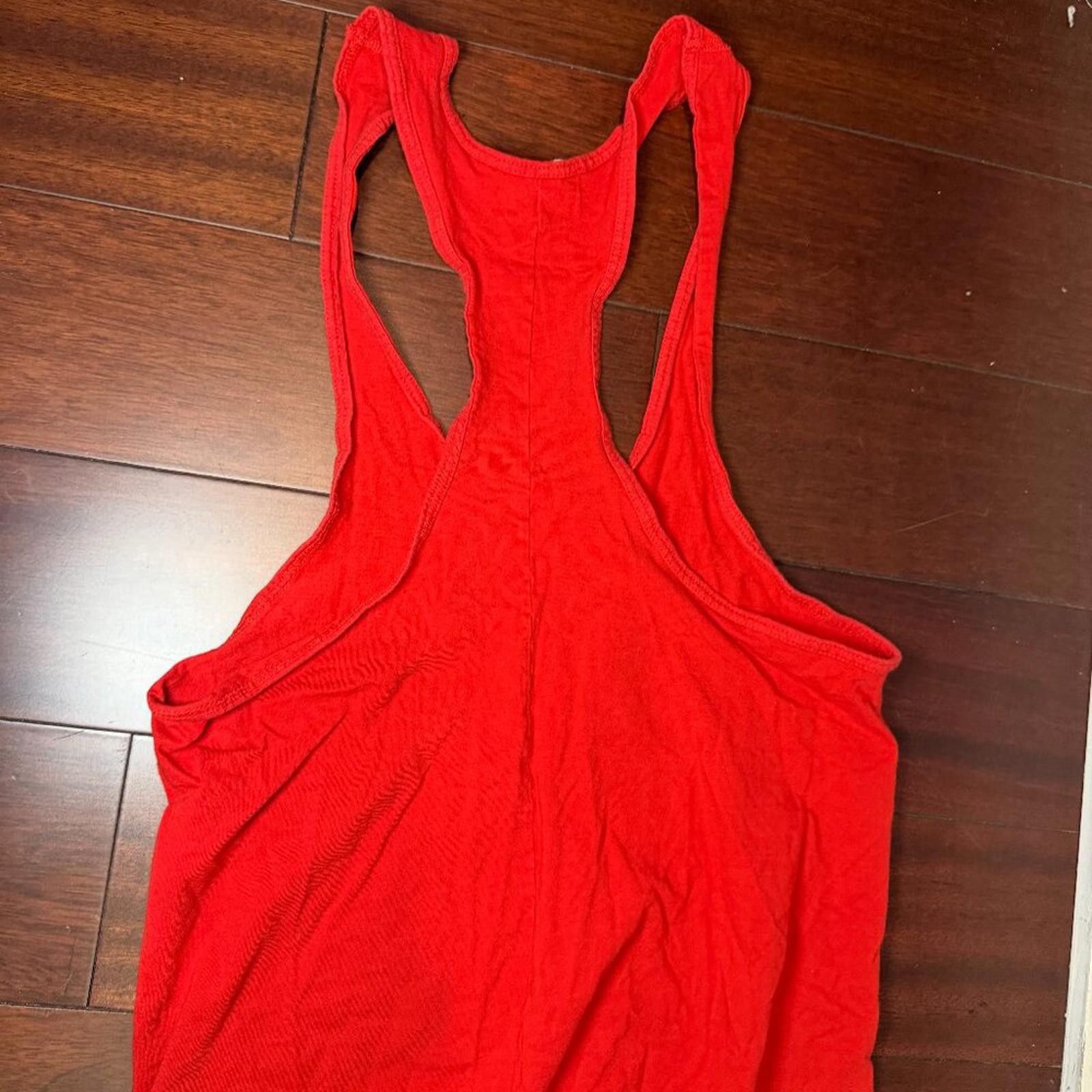 Calvin Klein Vintage Calvin Klein One Piece Bodysuit Red Men Size Large Size ONE SIZE - 7 Thumbnail