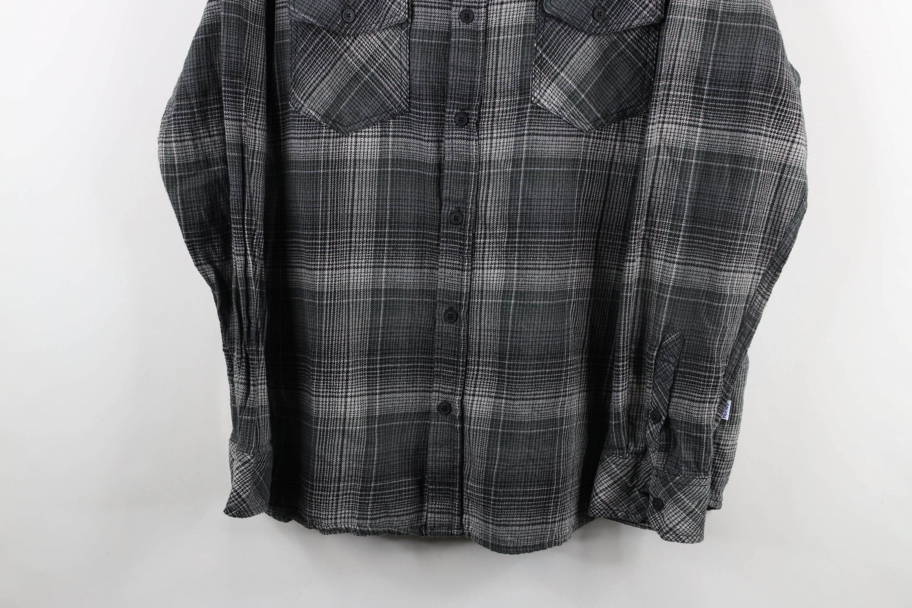 Hurley × Vintage Vintage Y2K Hurley Surfing Collared Button Shirt Plaid Size US L / EU 52-54 / 3 - 3 Thumbnail