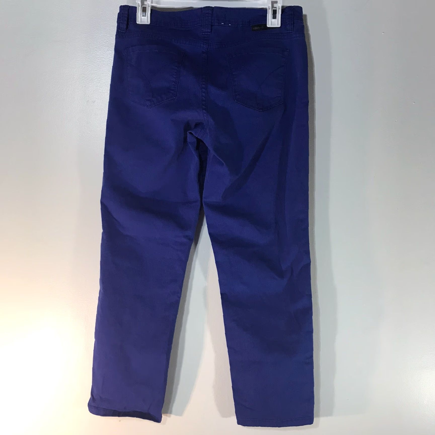 Calvin Klein CALVIN KLEIN Blue Skinny Cropped Jeans Womens Size 8 Regular Denim Size 30" / US 8 / IT 44 - 3 Thumbnail
