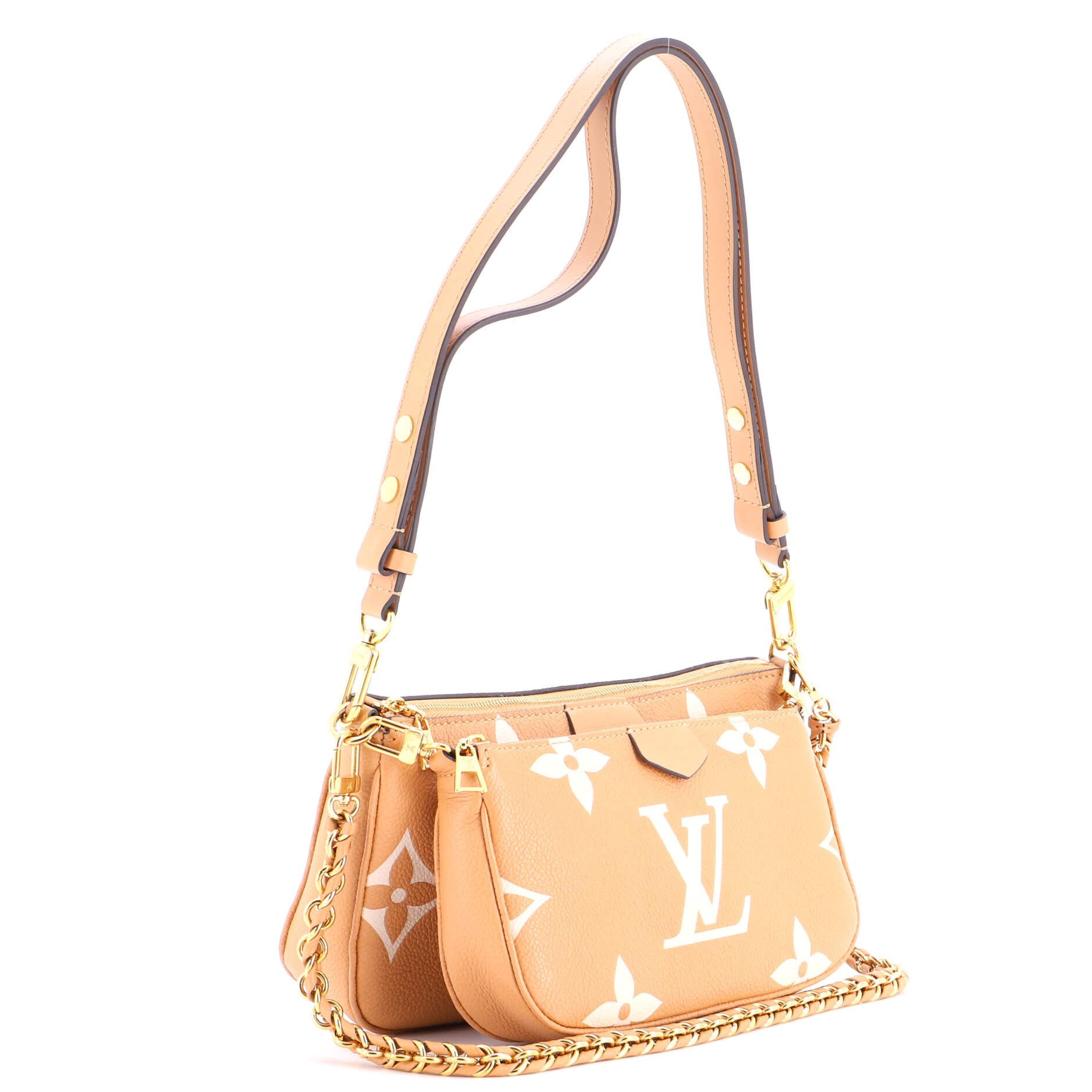 Louis Vuitton Multi Pochette Accessoires Bicolor Monogram Empreinte Giant Size ONE SIZE - 1 Thumbnail