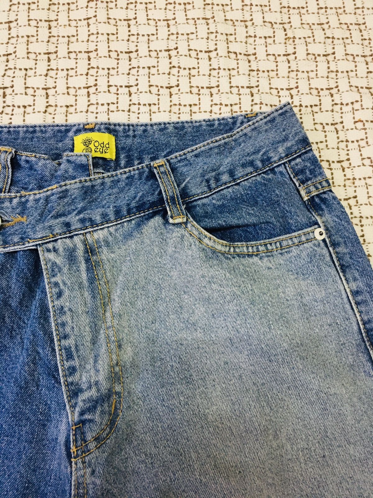 Jean Odd Eye Baggy Jeans (16) Size 27" / US 4 / IT 40 - 9 Thumbnail