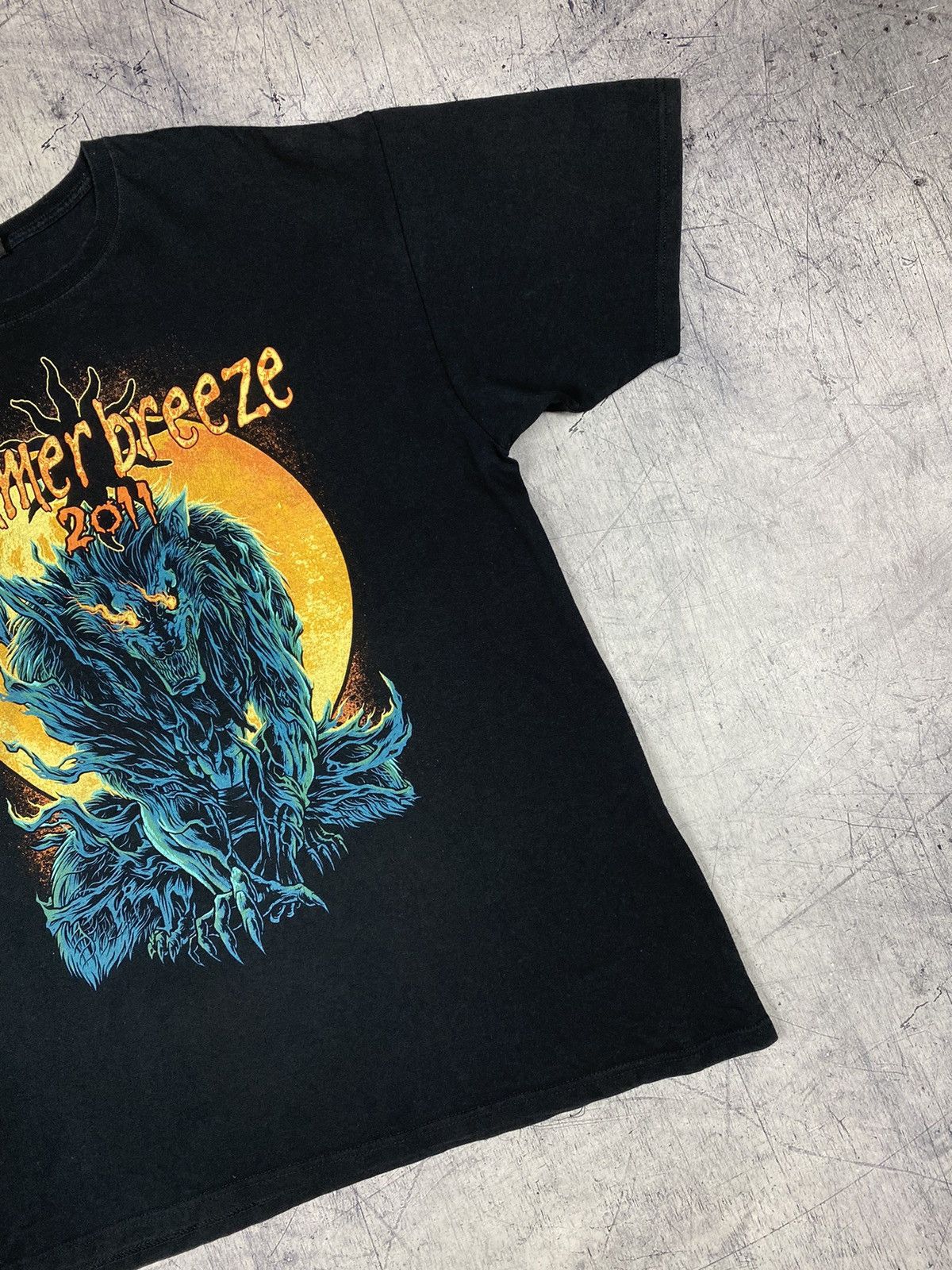 Vintage Vintage 00s Summer Breeze Dinkelsbuhl Craze Tee Size US XXL / EU 58 / 5 - 3 Thumbnail