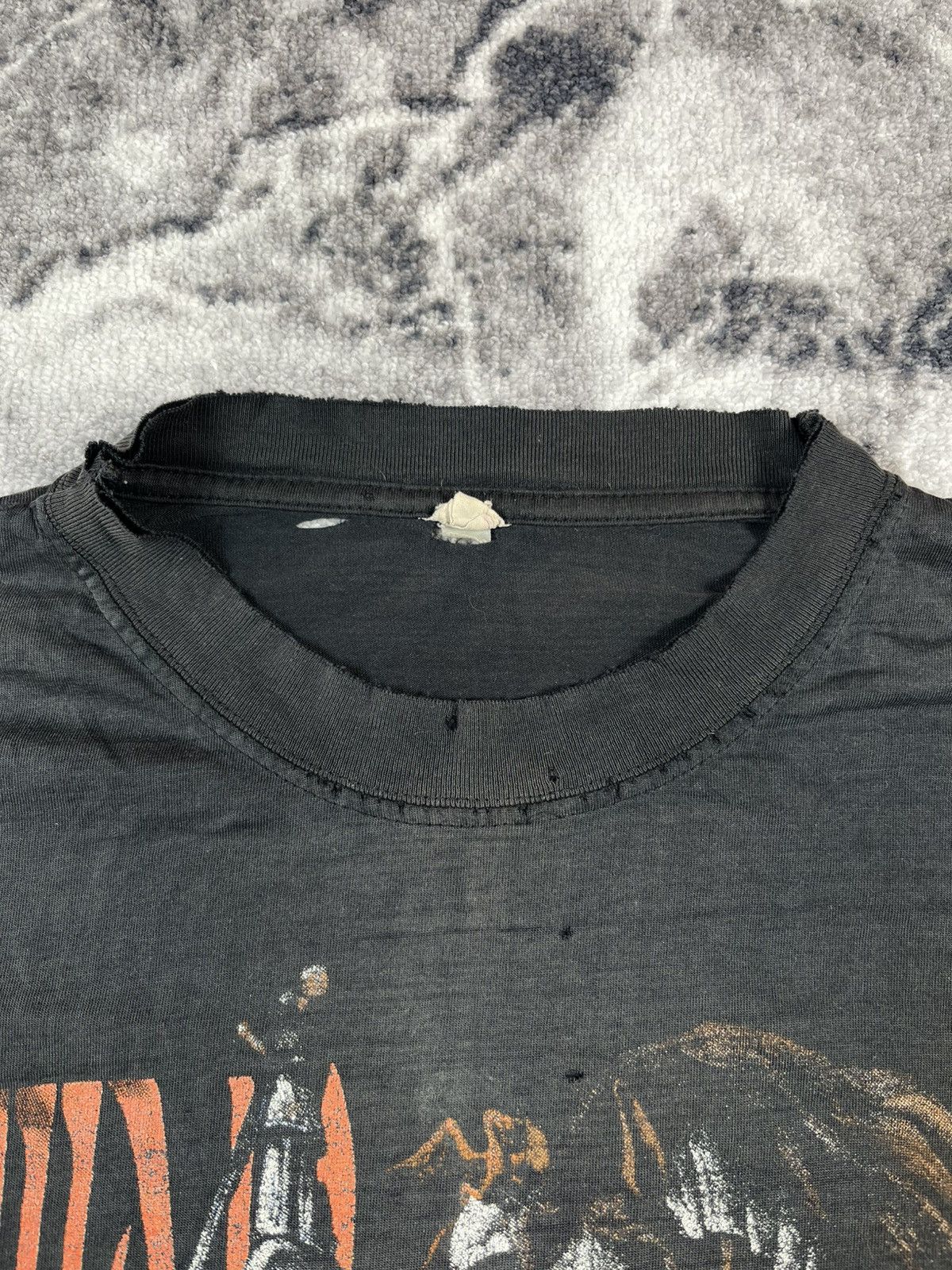 Band Tees Vintage Owain Glyndwr Crusader Tee Faded Distressed Size US L / EU 52-54 / 3 - 8 Thumbnail