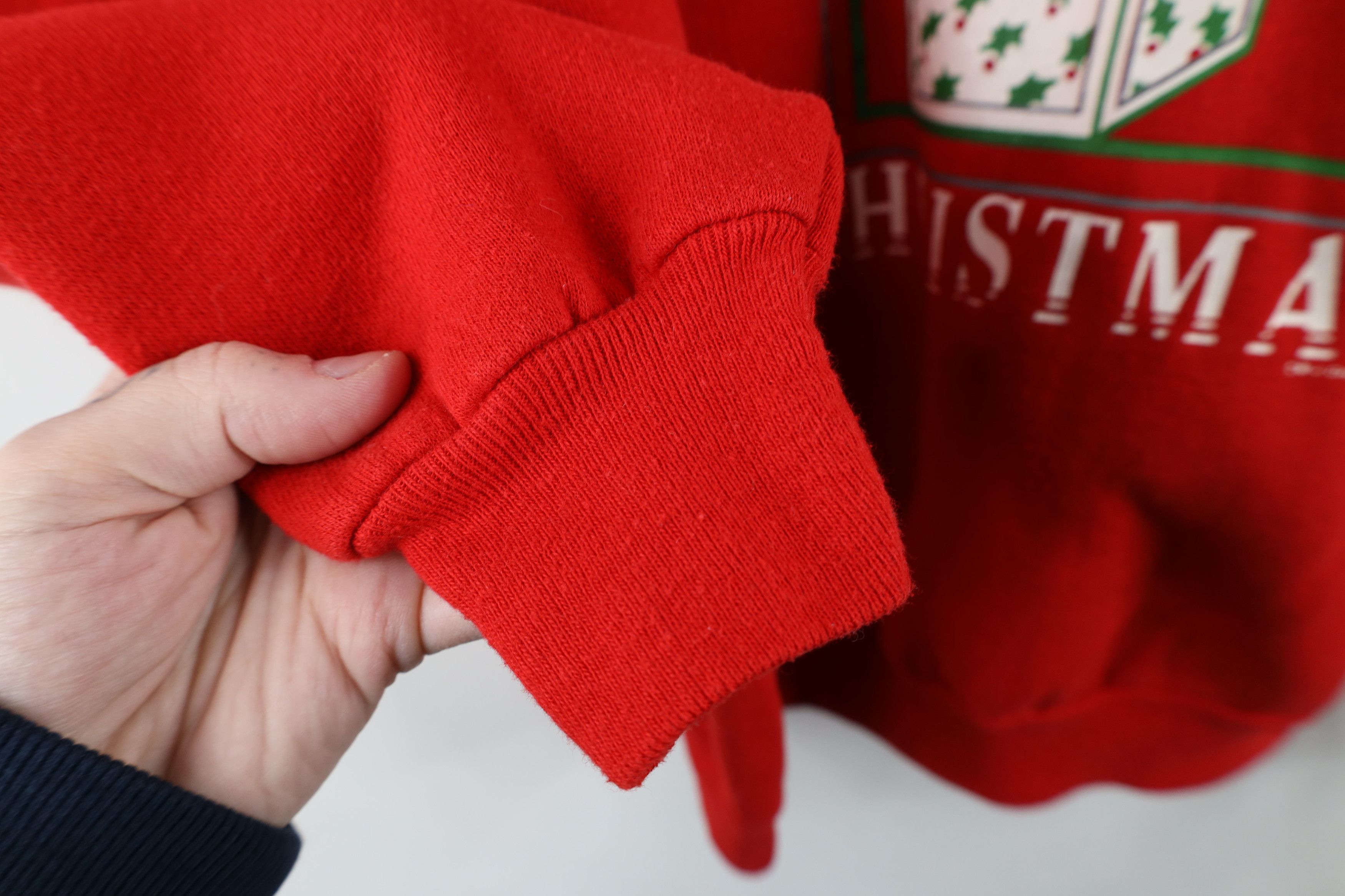 Vintage Vintage 90s Streetwear Teddy Bear Beary Christmas Sweatshirt Size XL / US 12-14 / IT 48-50 - 6 Thumbnail
